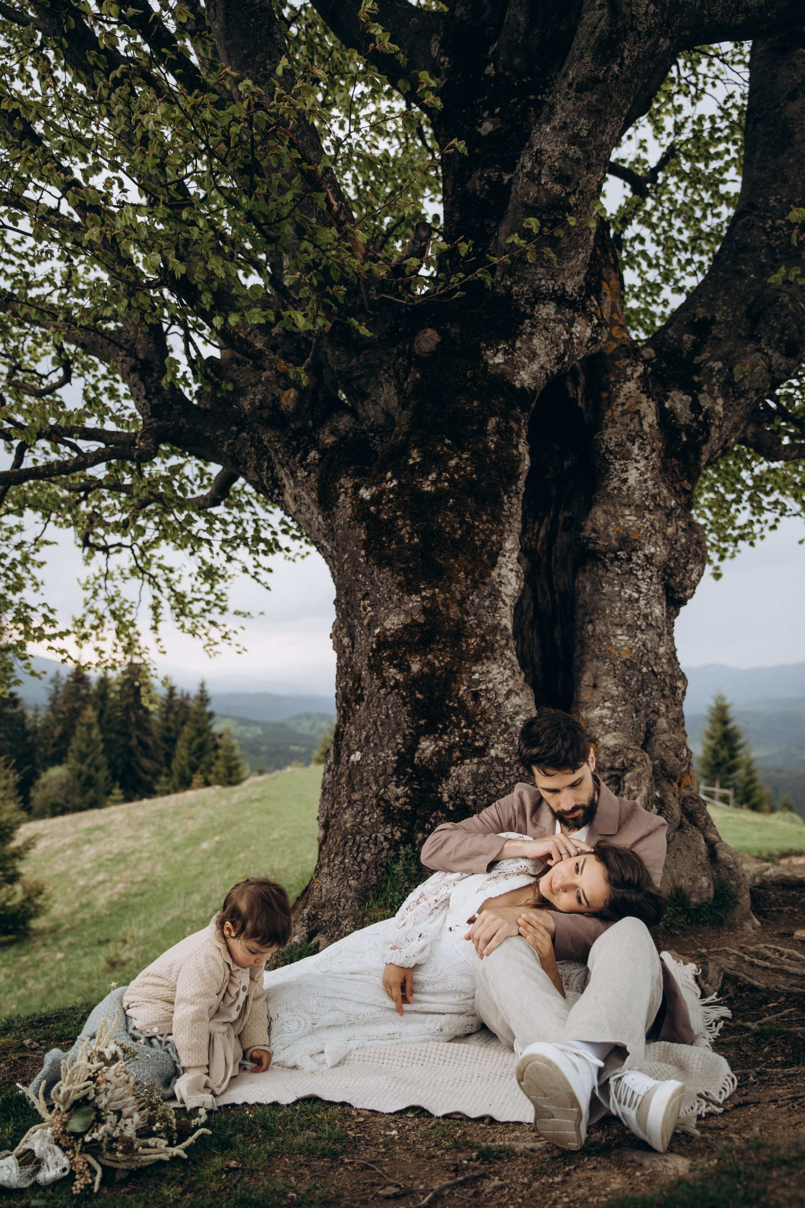 Карпаты. Никита, Флора и Аня. Семейный фотограф Оля Гладченко
