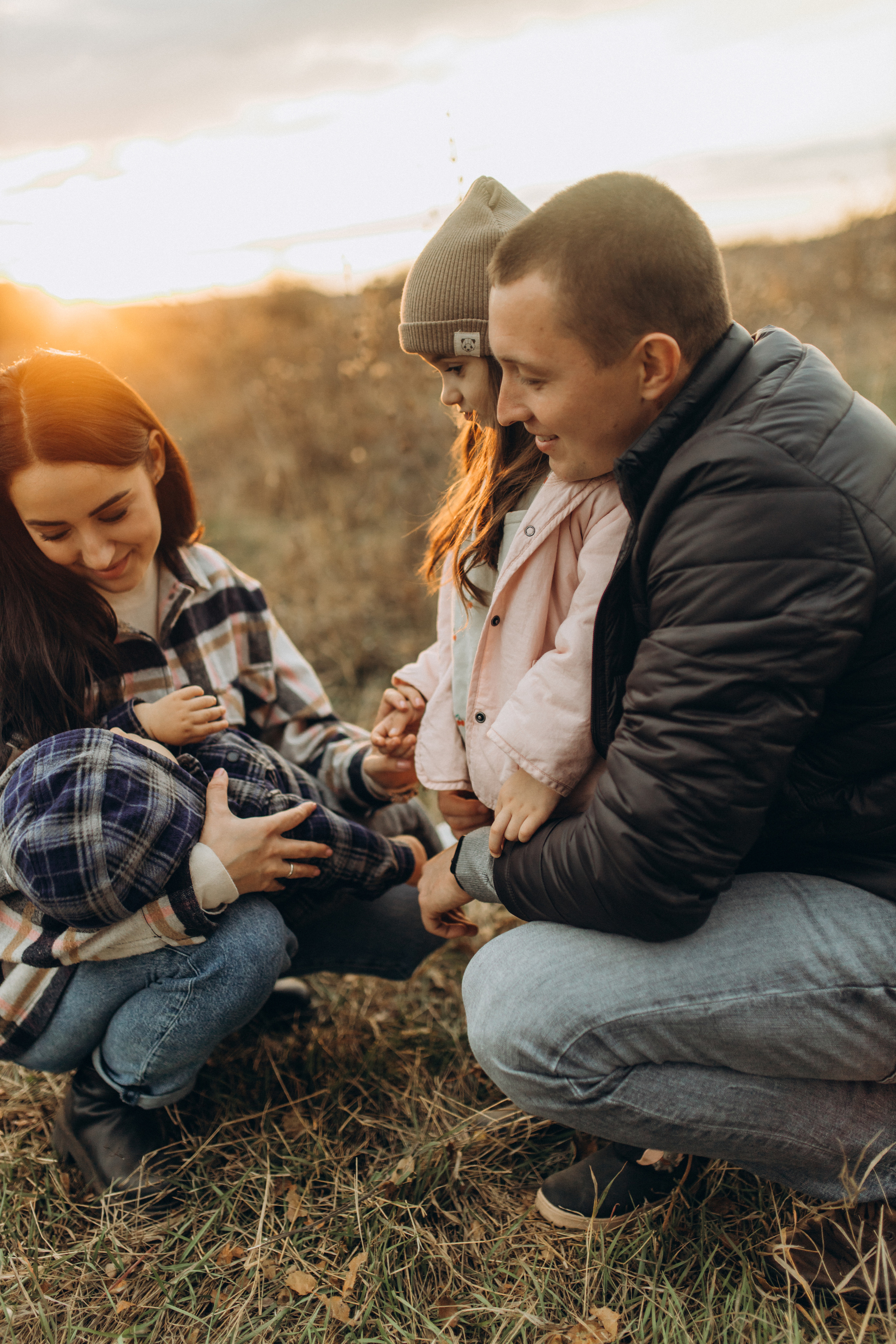 Лера, Коля, Матвей и Полинка. Семейный фотограф Оля Гладченко