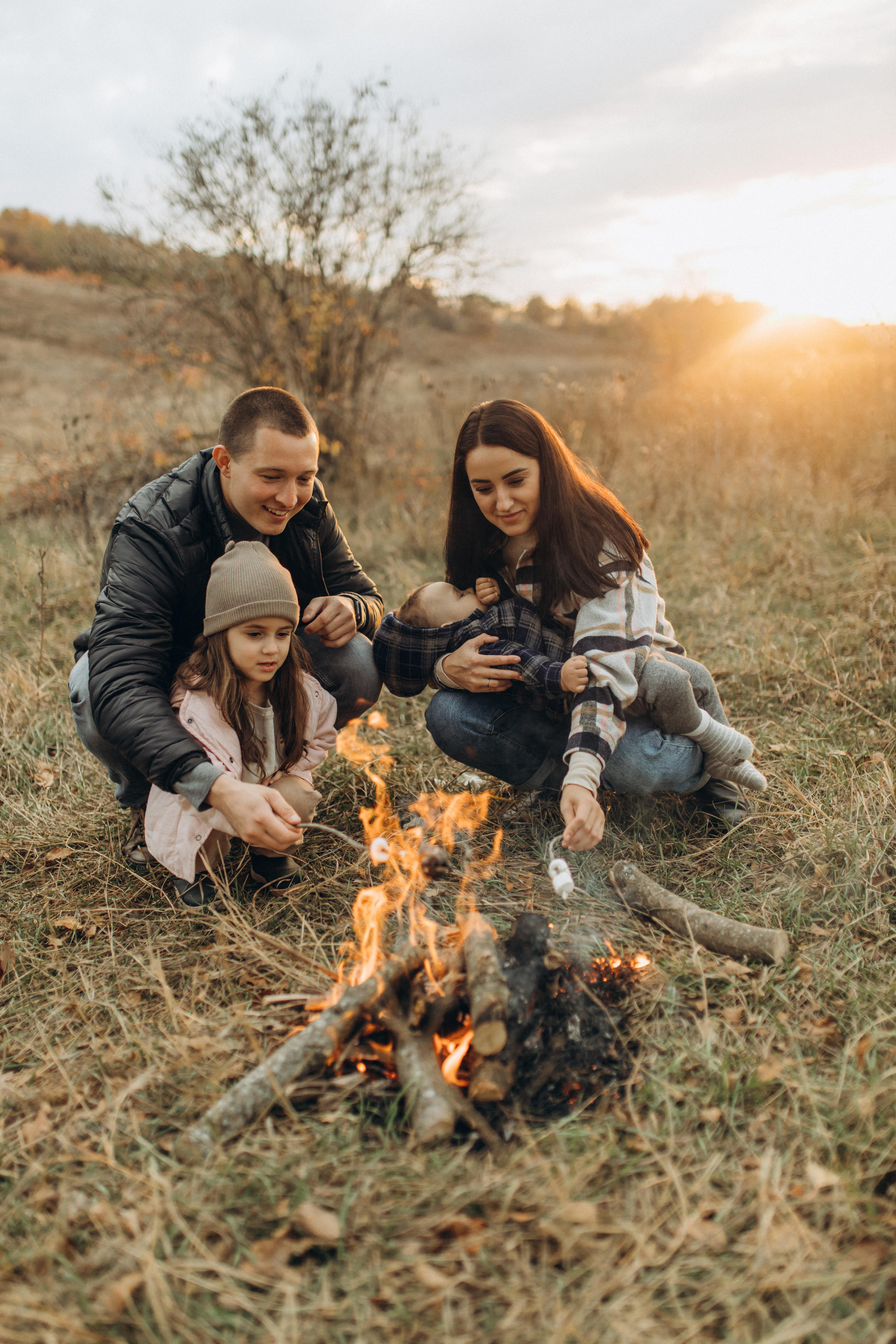 Лера, Коля, Матвей и Полинка. Семейный фотограф Оля Гладченко