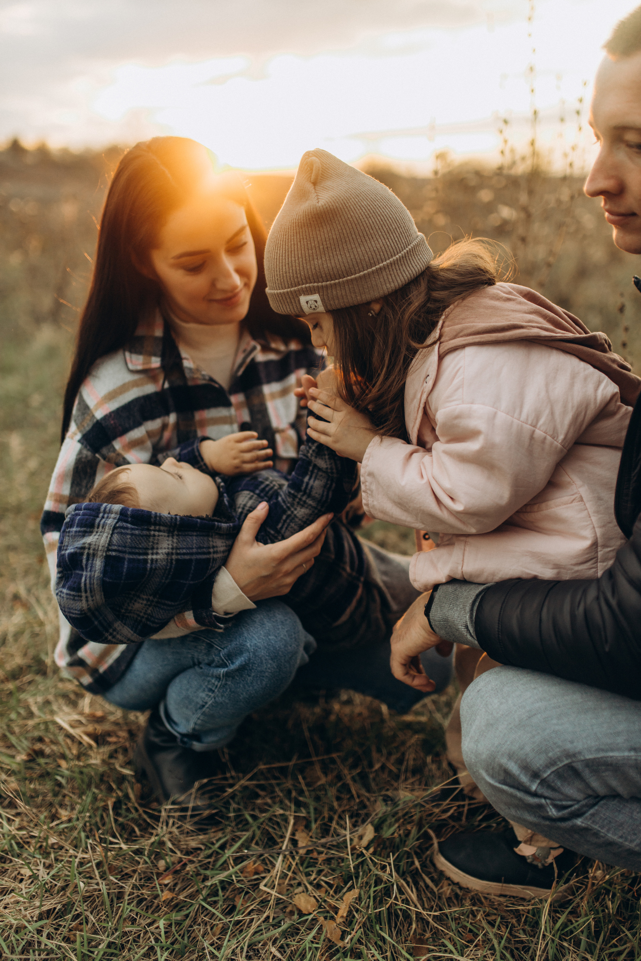 Лера, Коля, Матвей и Полинка. Семейный фотограф Оля Гладченко