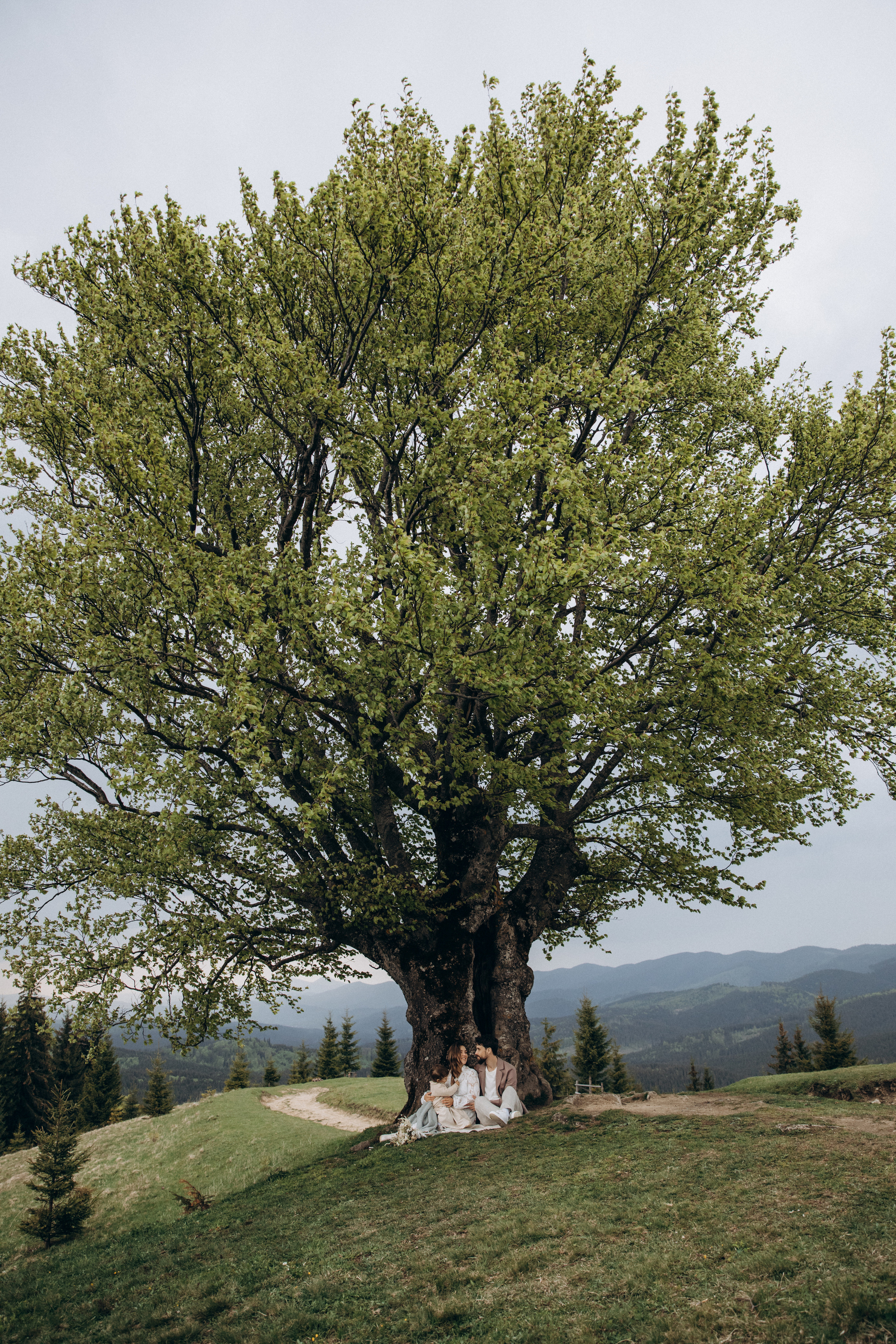 Карпаты. Никита, Флора и Аня. Семейный фотограф Оля Гладченко