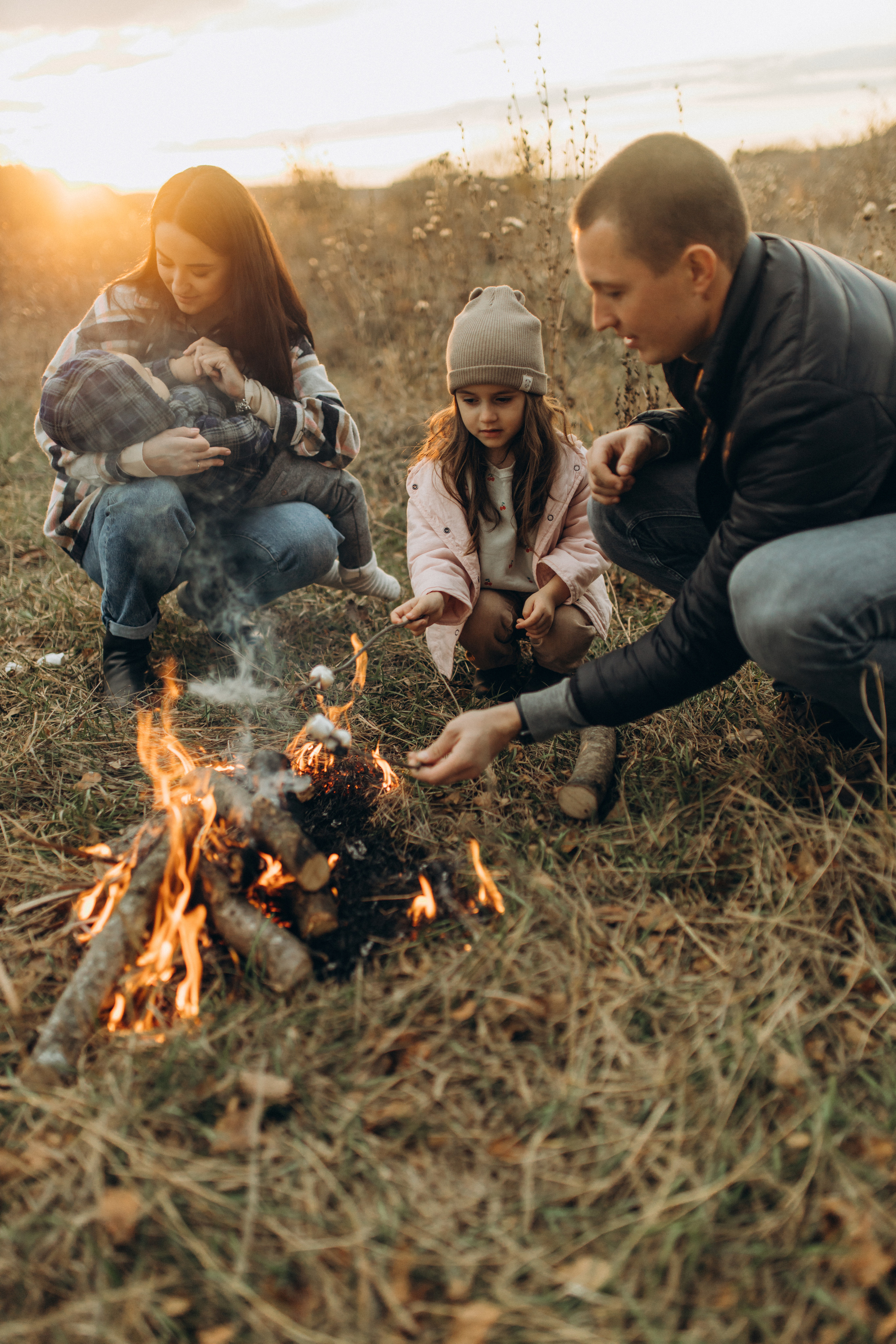 Лера, Коля, Матвей и Полинка. Семейный фотограф Оля Гладченко