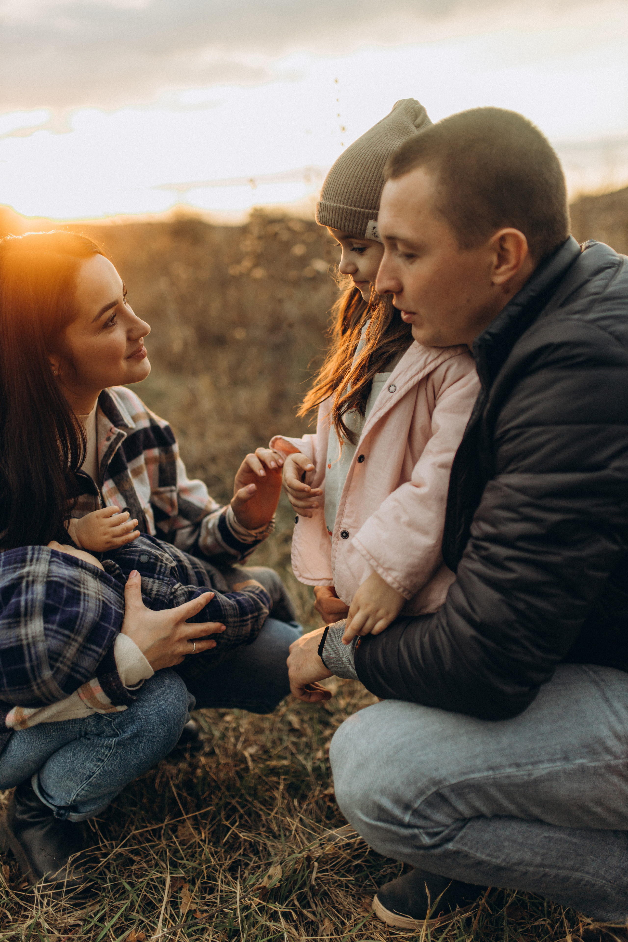 Лера, Коля, Матвей и Полинка. Семейный фотограф Оля Гладченко