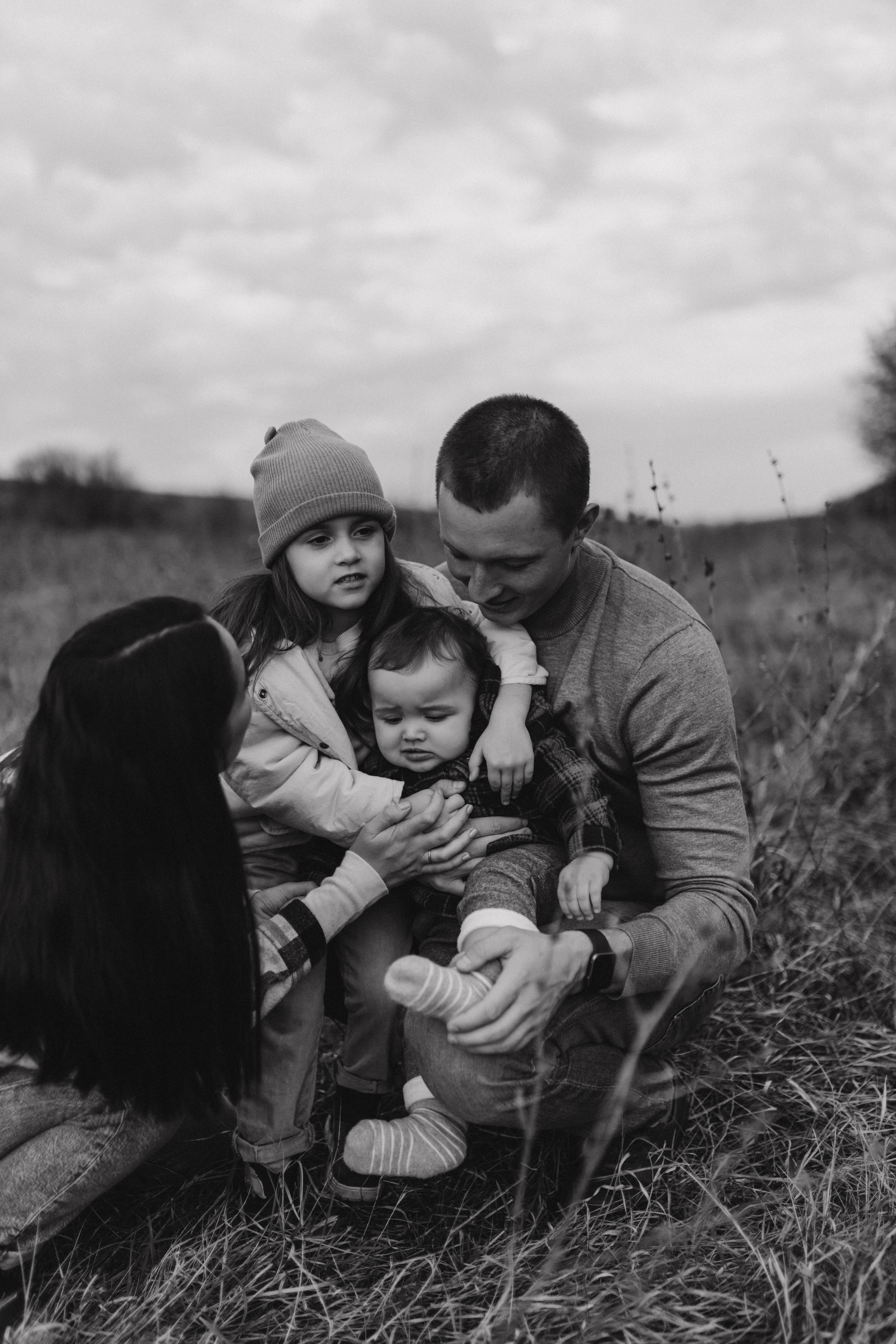 Лера, Коля, Матвей и Полинка. Семейный фотограф Оля Гладченко