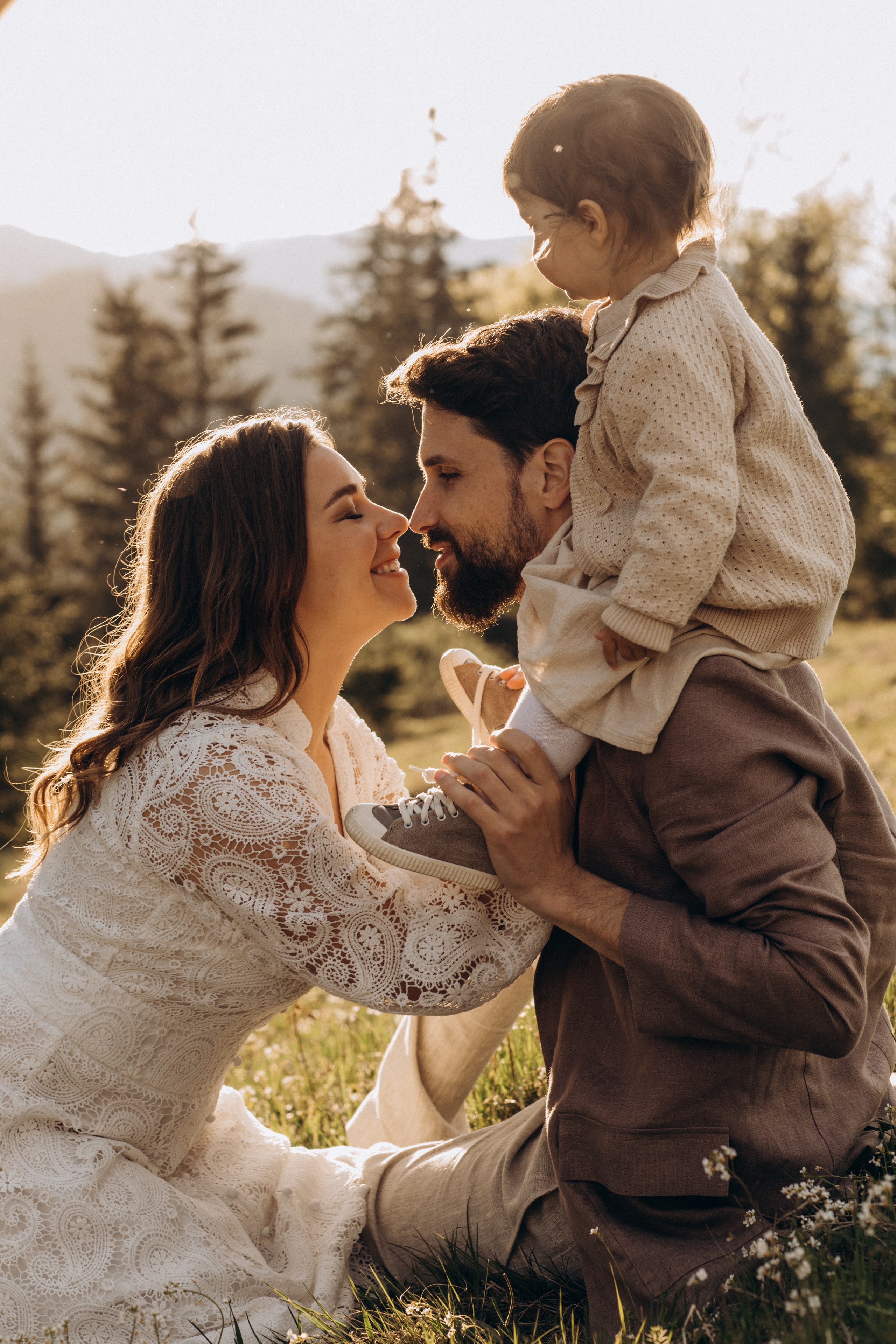 Карпаты. Никита, Флора и Аня. Семейный фотограф Оля Гладченко