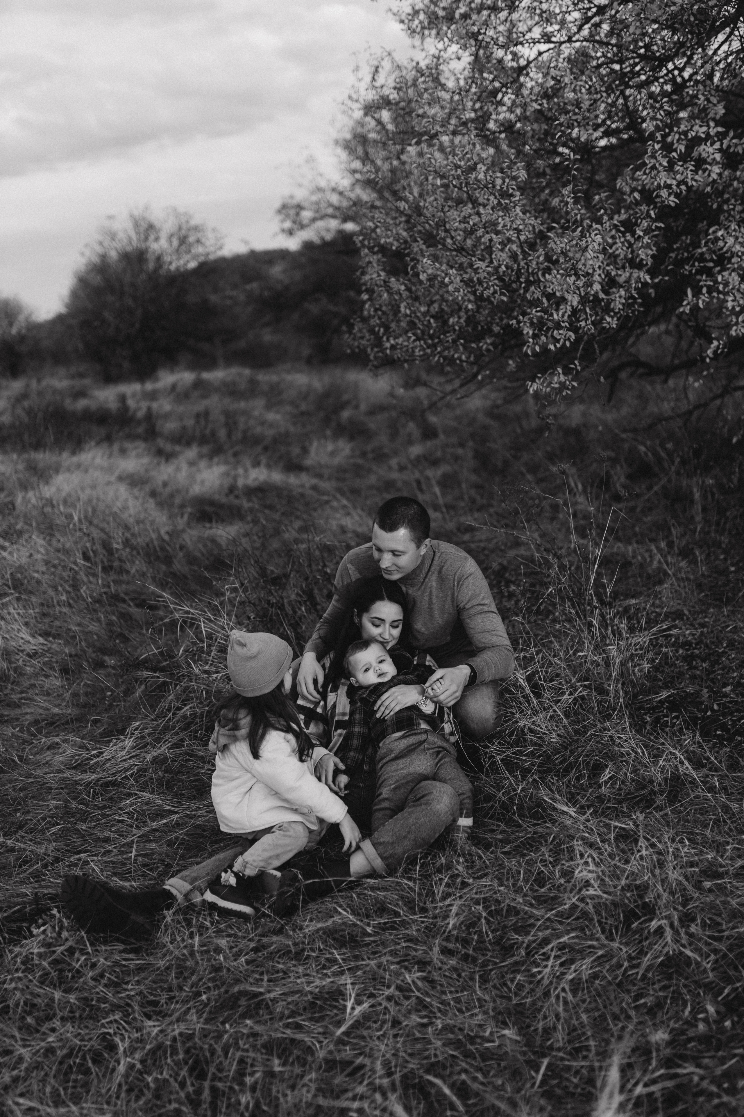 Лера, Коля, Матвей и Полинка. Семейный фотограф Оля Гладченко