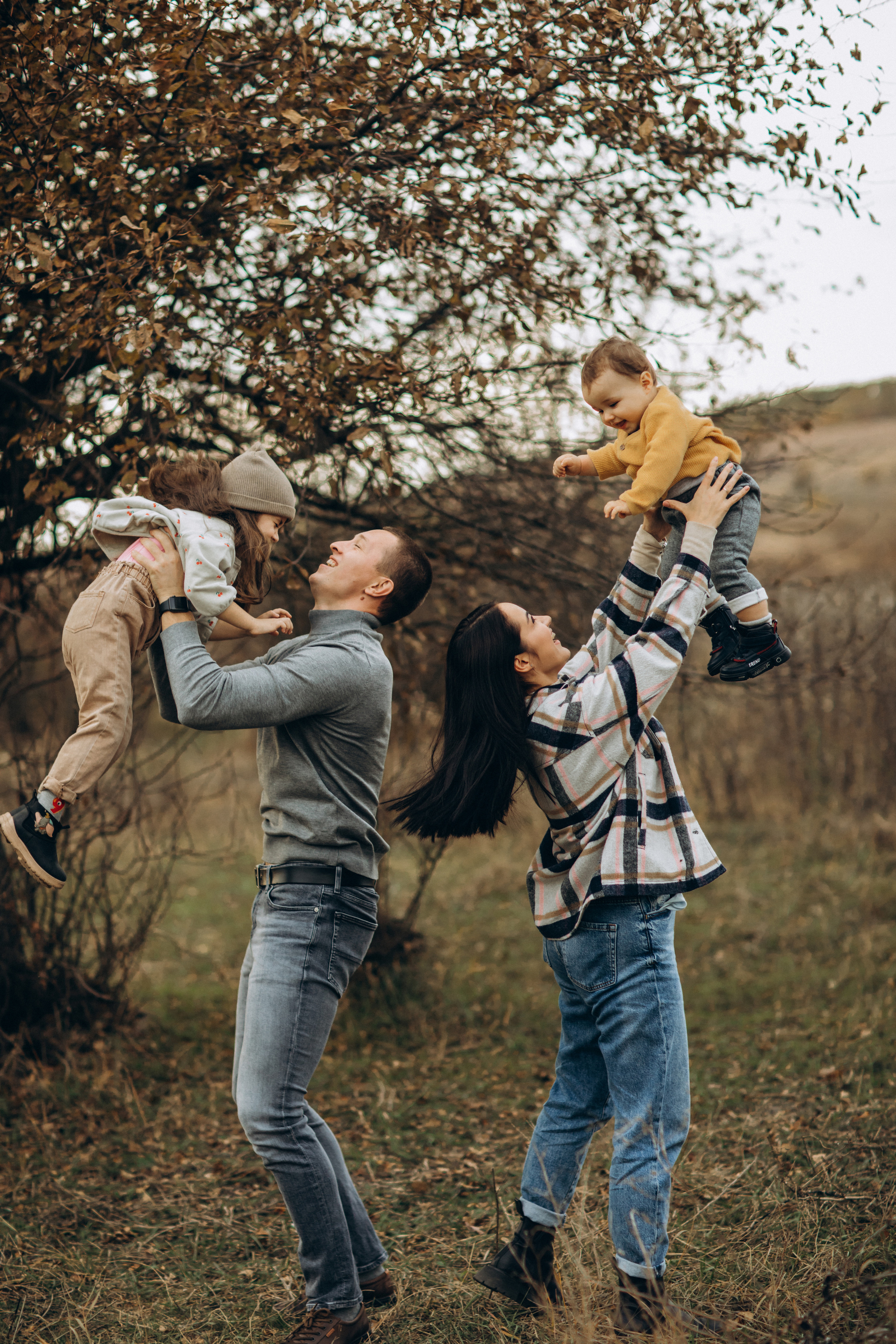 Лера, Коля, Матвей и Полинка. Семейный фотограф Оля Гладченко