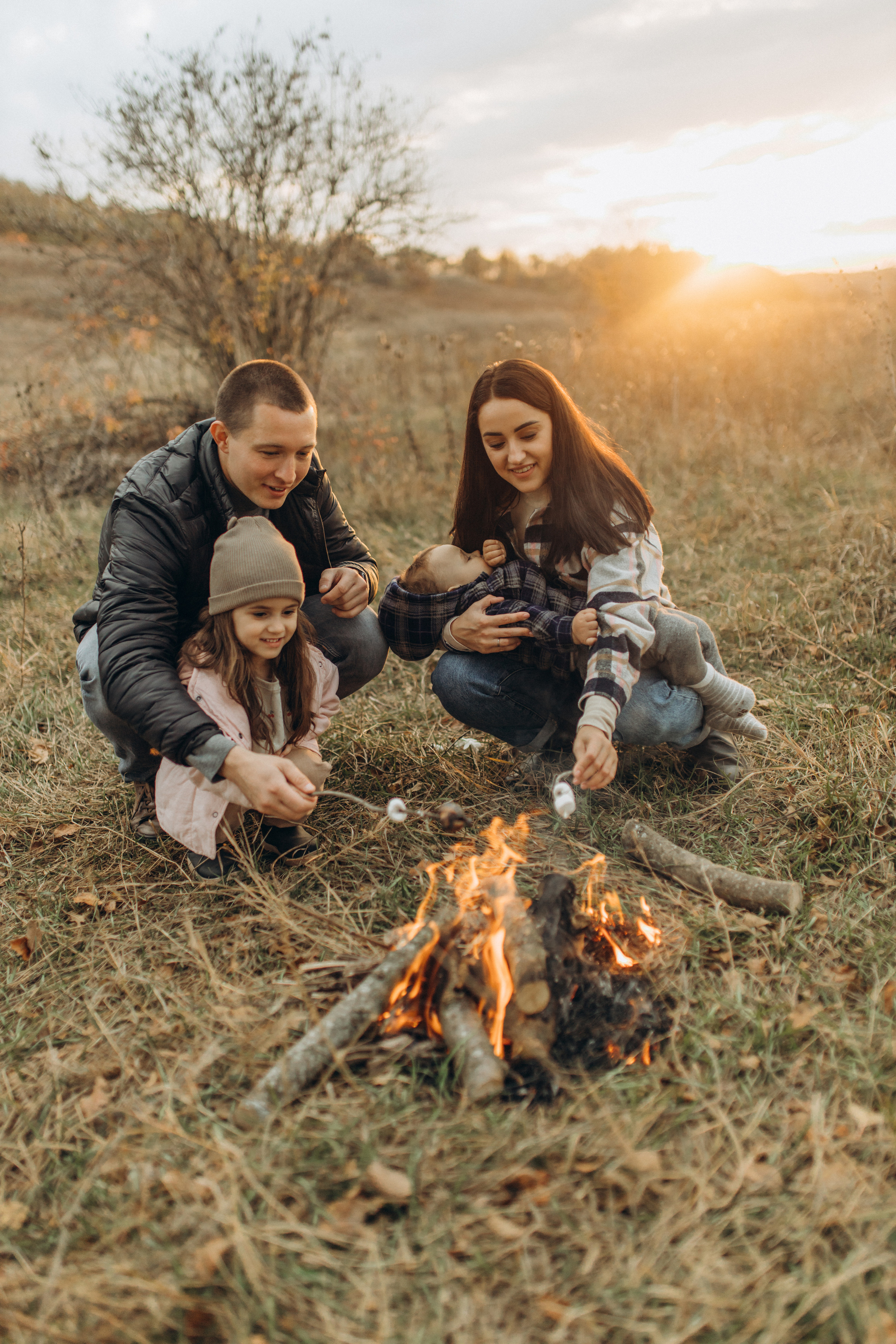 Лера, Коля, Матвей и Полинка. Семейный фотограф Оля Гладченко