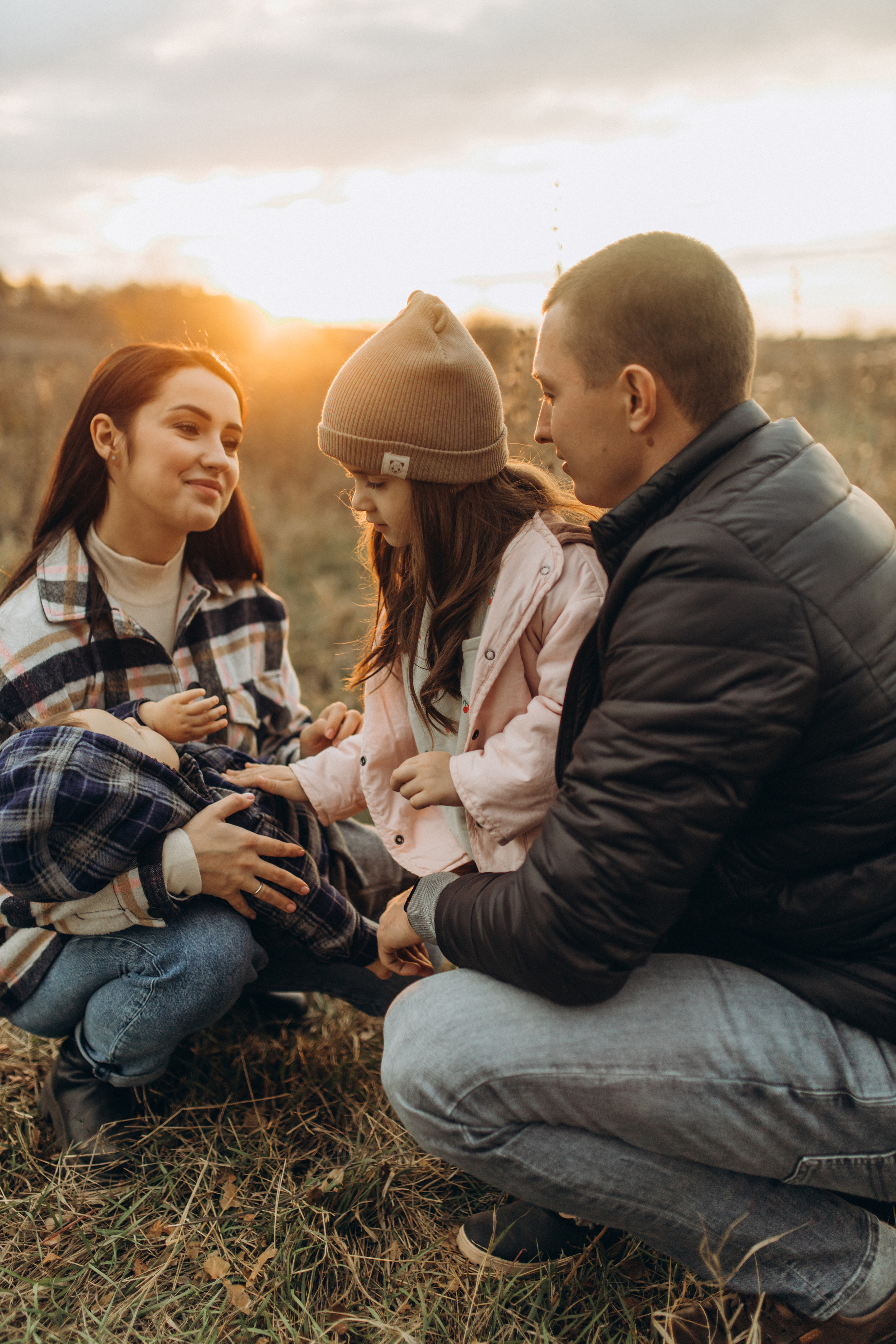 Лера, Коля, Матвей и Полинка. Семейный фотограф Оля Гладченко