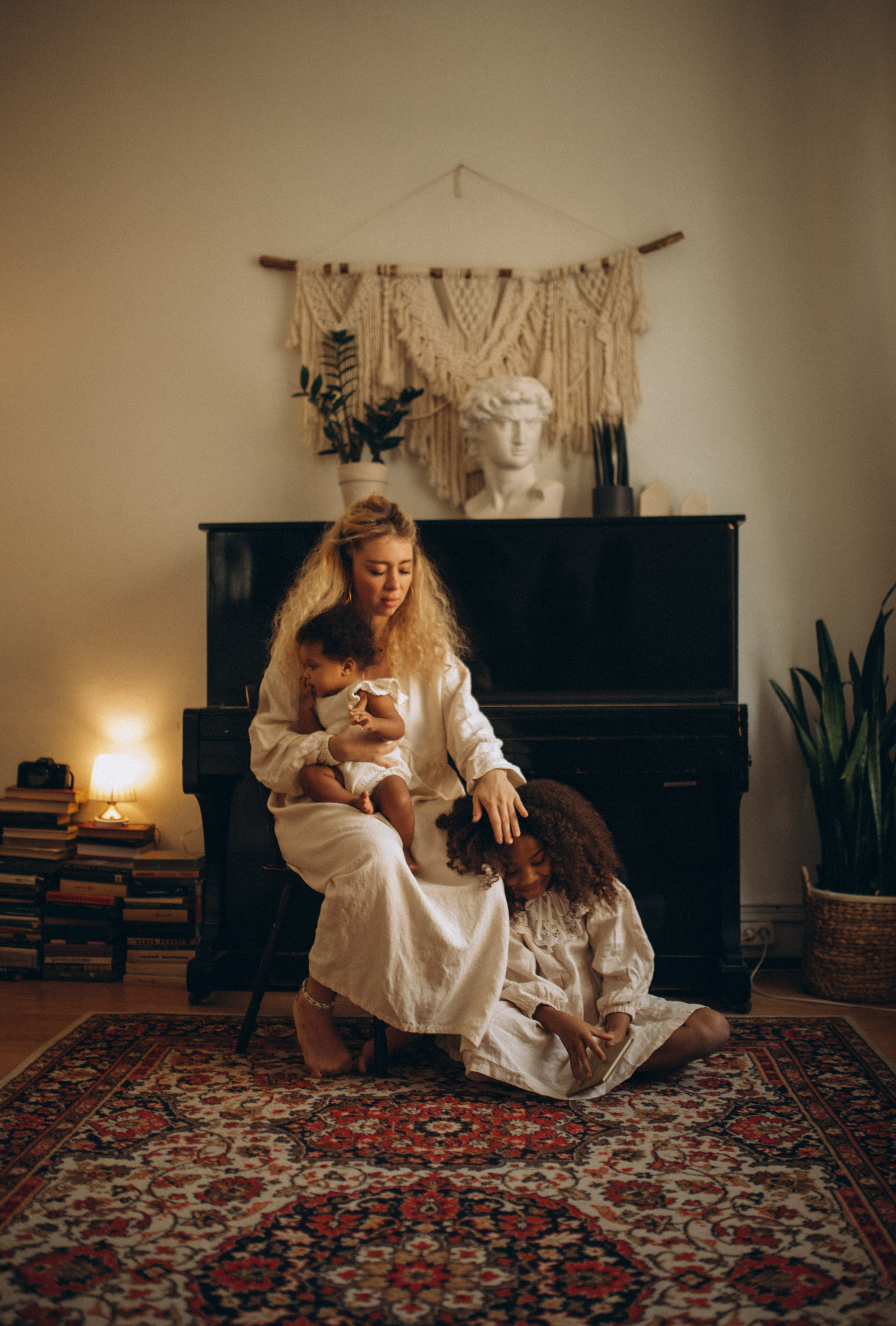 Семейная съемка в студии. Семейный и детский фотограф в Москве Антонина Смирнова