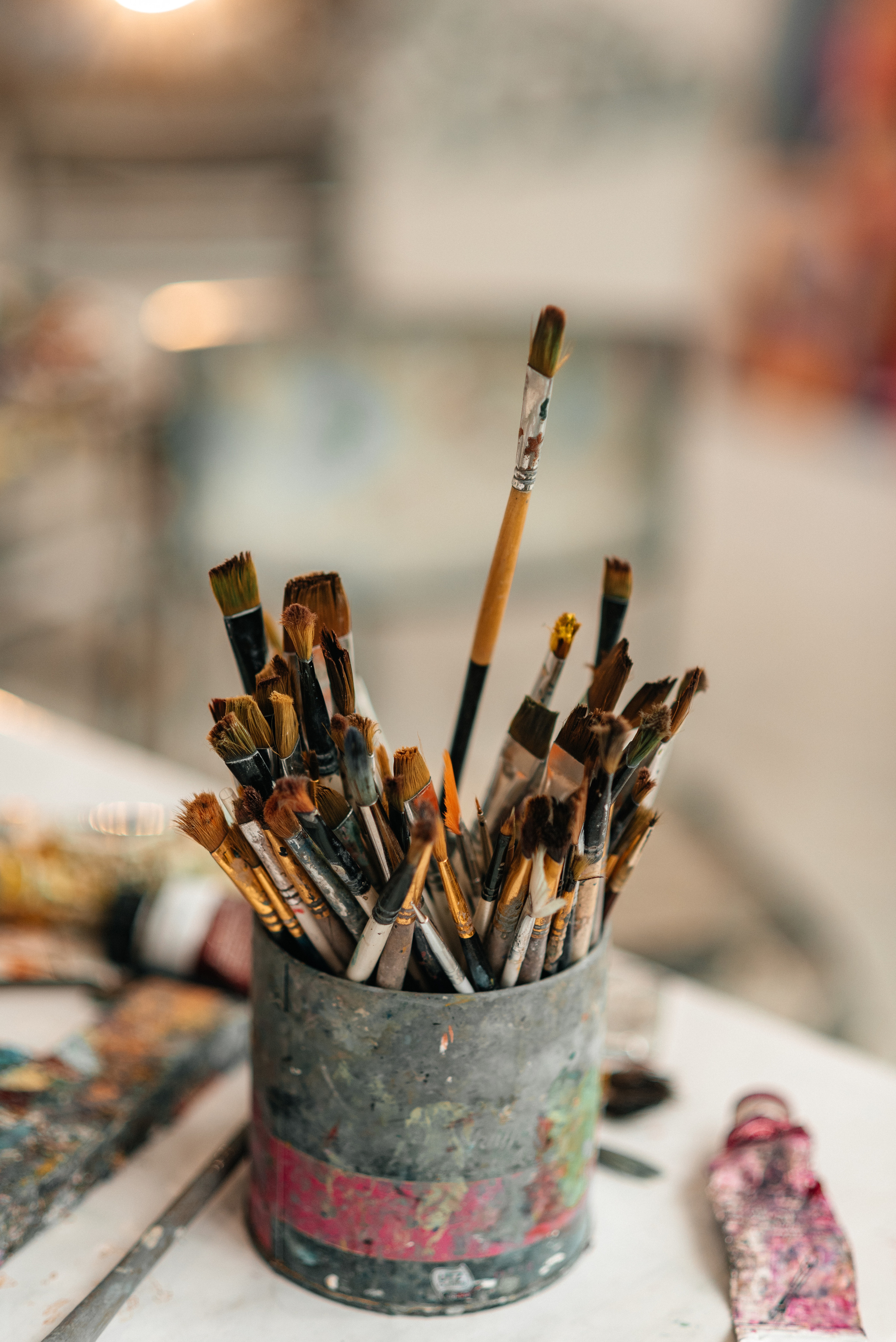 Фотосъемка в стиле художницы, фотосессия Бобруйск, фотосессия художница 