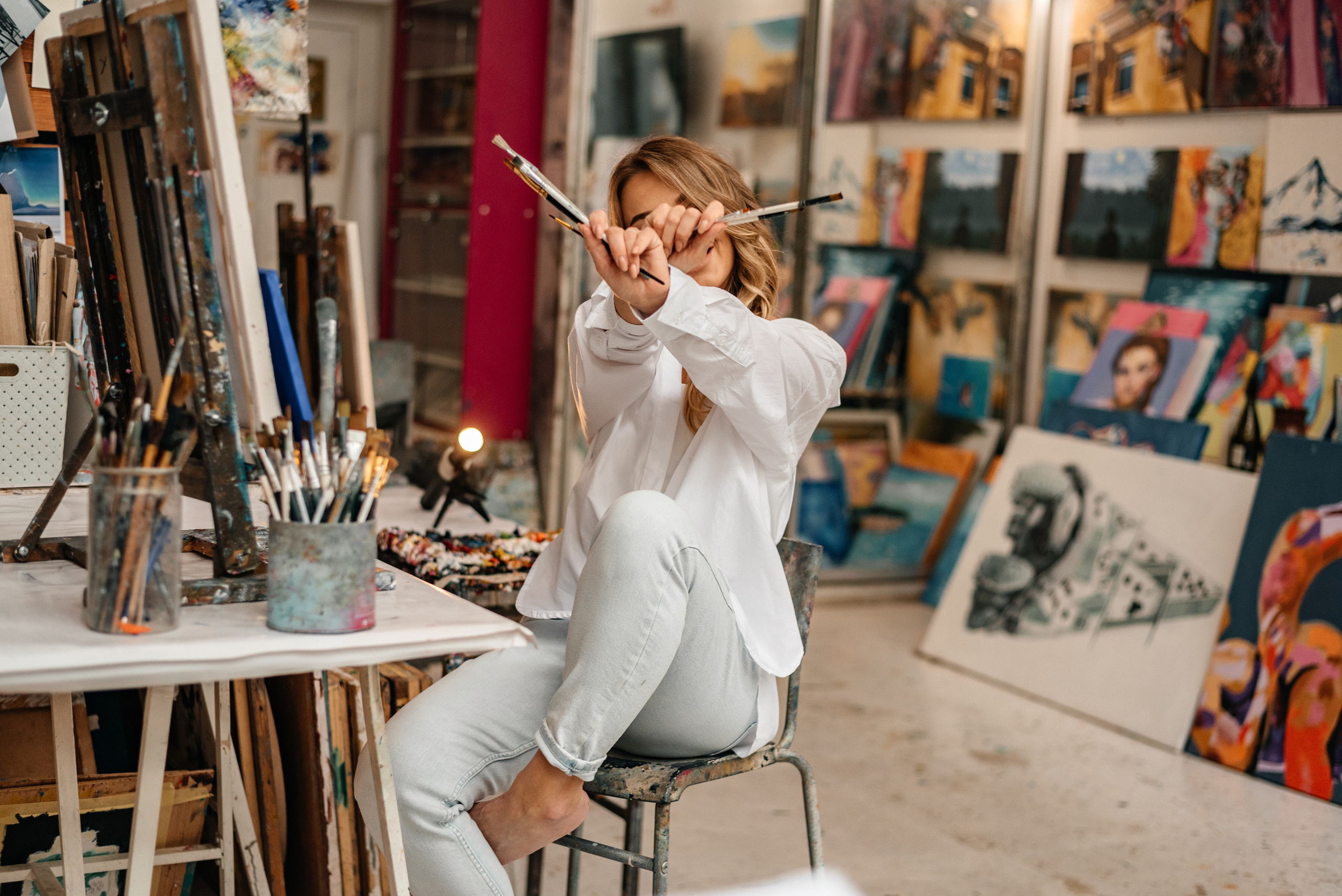 Фотосъемка в стиле художницы. Свадебный и семейный фотограф Евгения Хомчановская