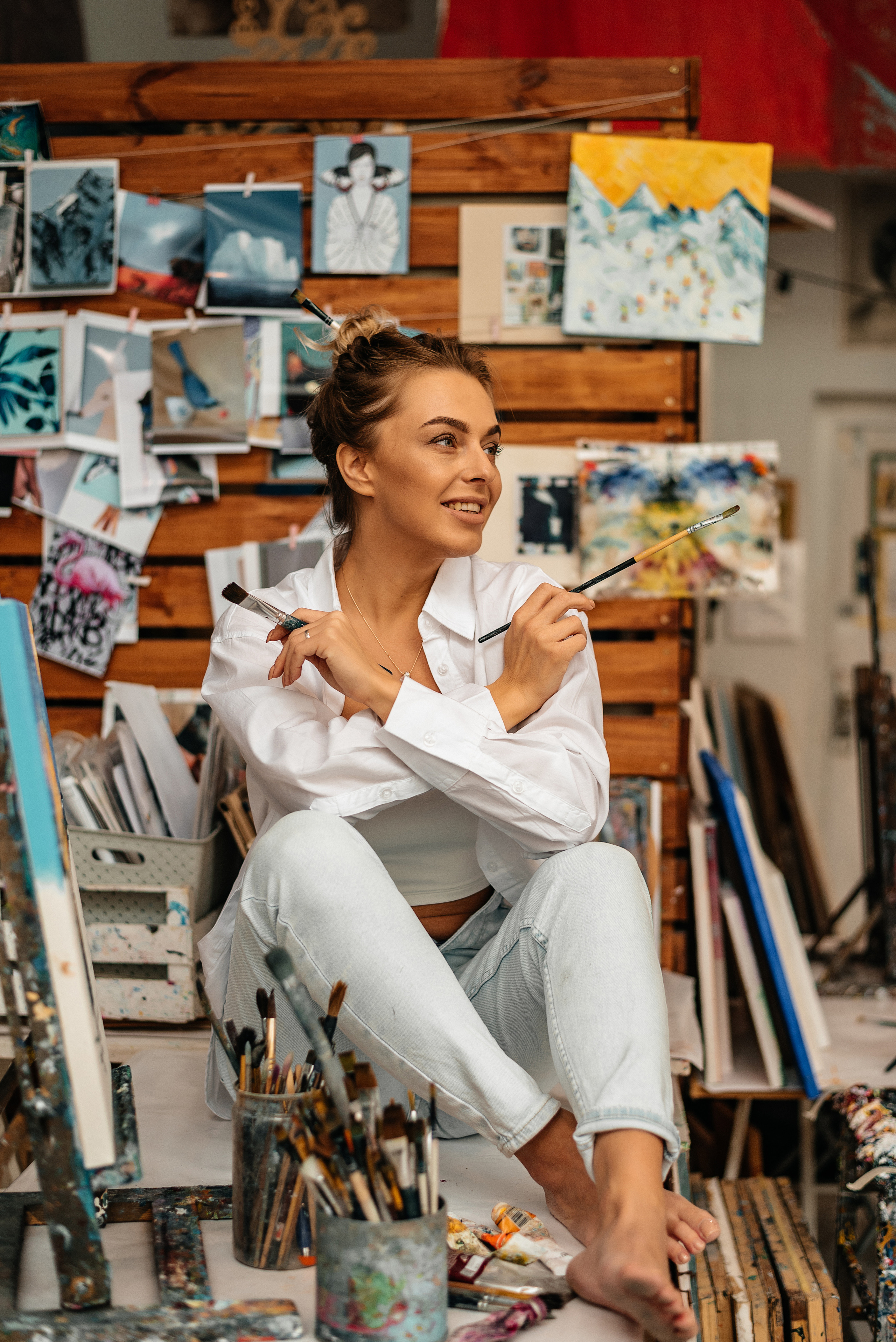 Фотосъемка в стиле художницы. Свадебный и семейный фотограф Евгения Хомчановская