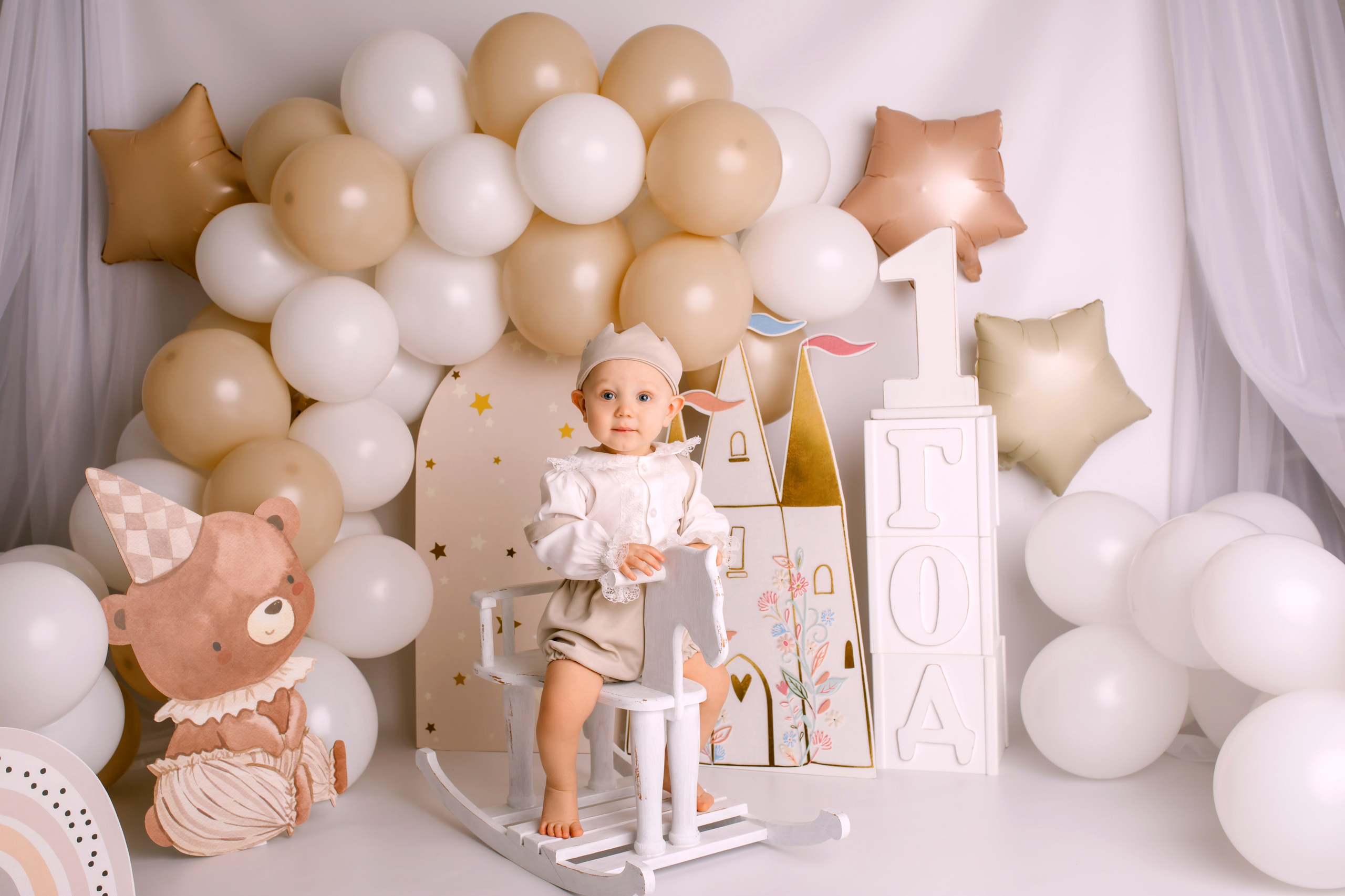 Фотосессия в годик. Фотограф новорожденных Ростов-на-Дону