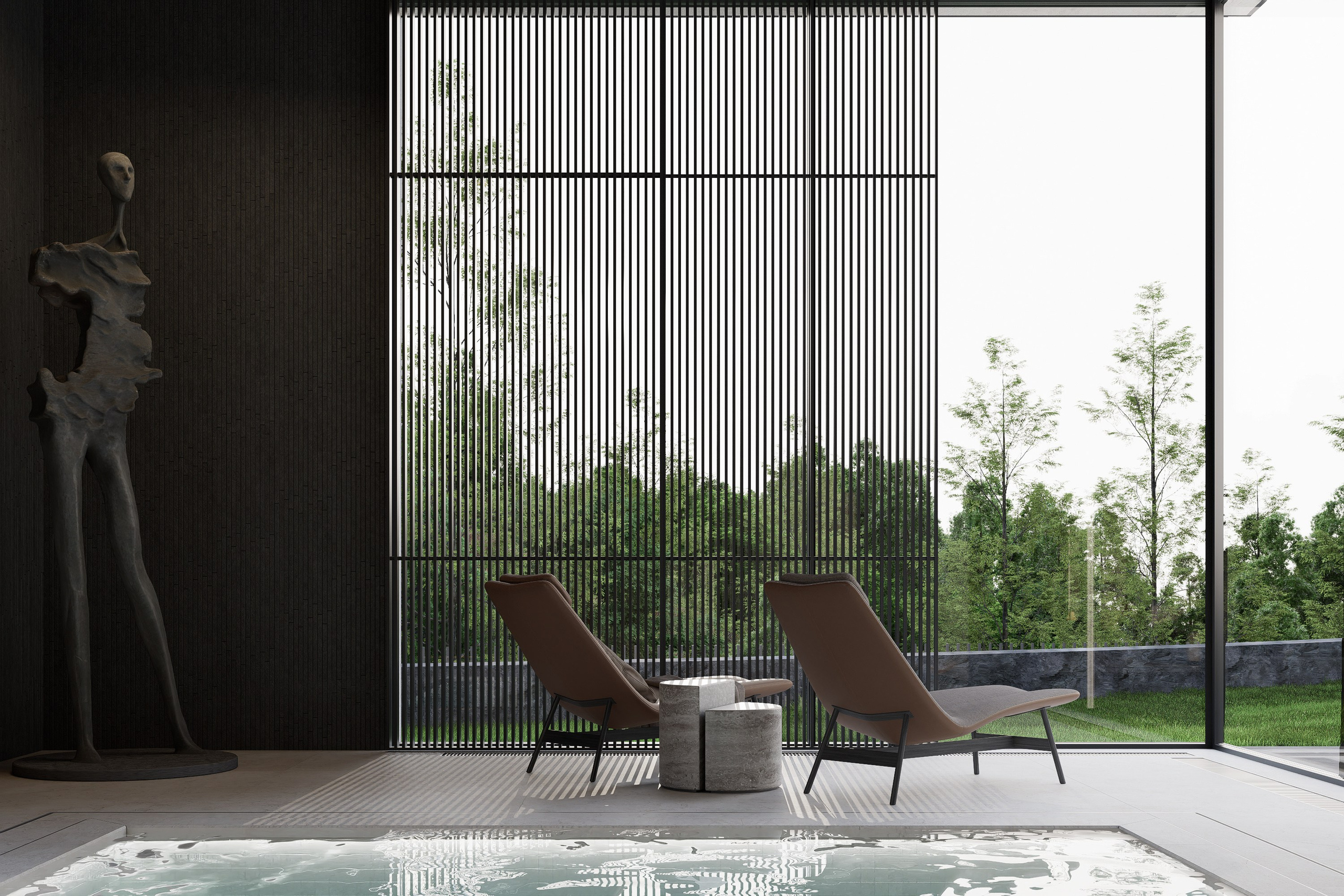 Загородный дом Благовещенск_интерьер_для сайта. Архитектурно-дизайнерское бюро ROOMS