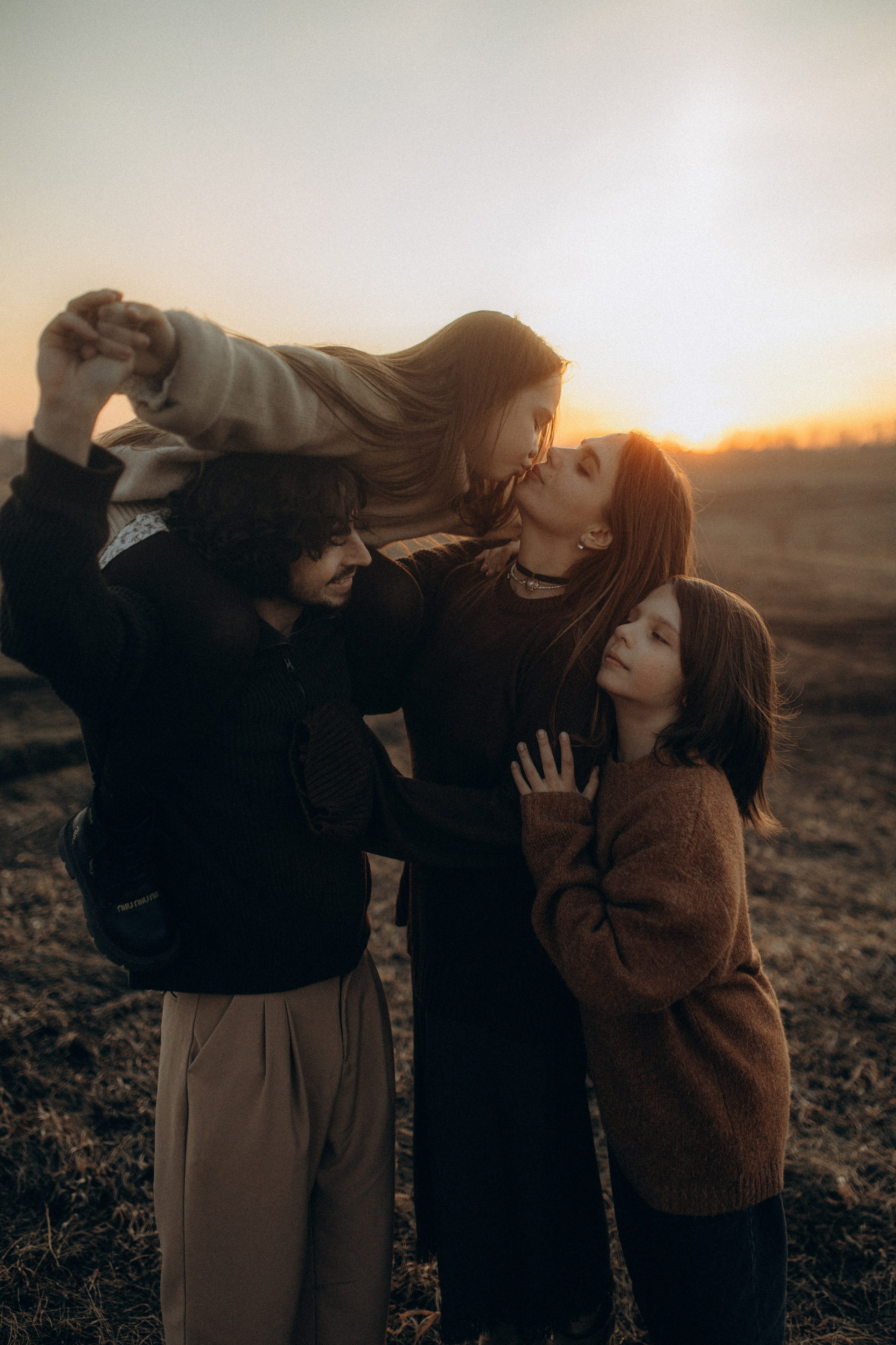 Семейная фотосессия Надя, Сережа, Арсений и Аня. Семейный и свадебный фотограф в Новосибирске/Бийске Екатерина Логинова