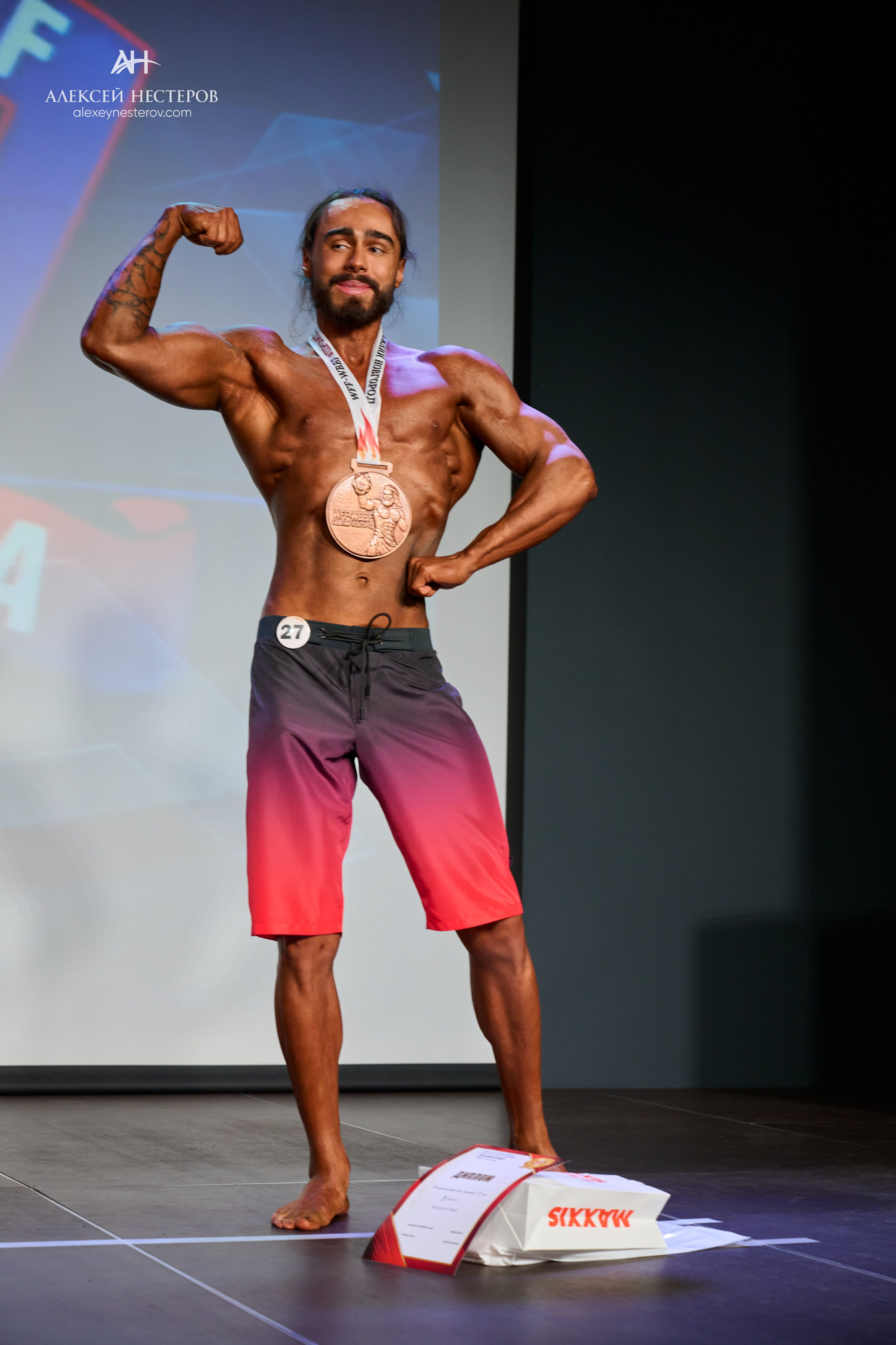 Фото с турнира «Прометей 2, WFF-WBBF Russia» 26 октября 2025. Спортивный фитнес фотограф Алексей Нестеров