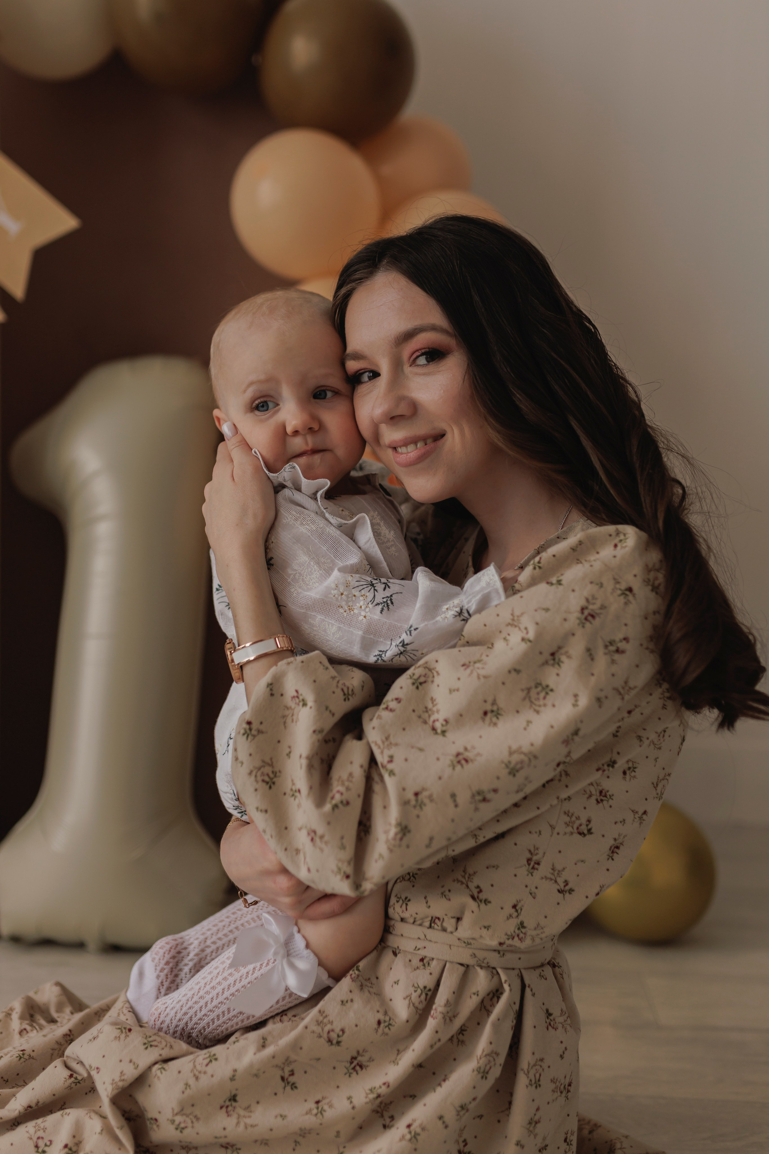 Сьемка годика для Анечки. Семейный и детский фотограф в Рязани Васюгова Мария