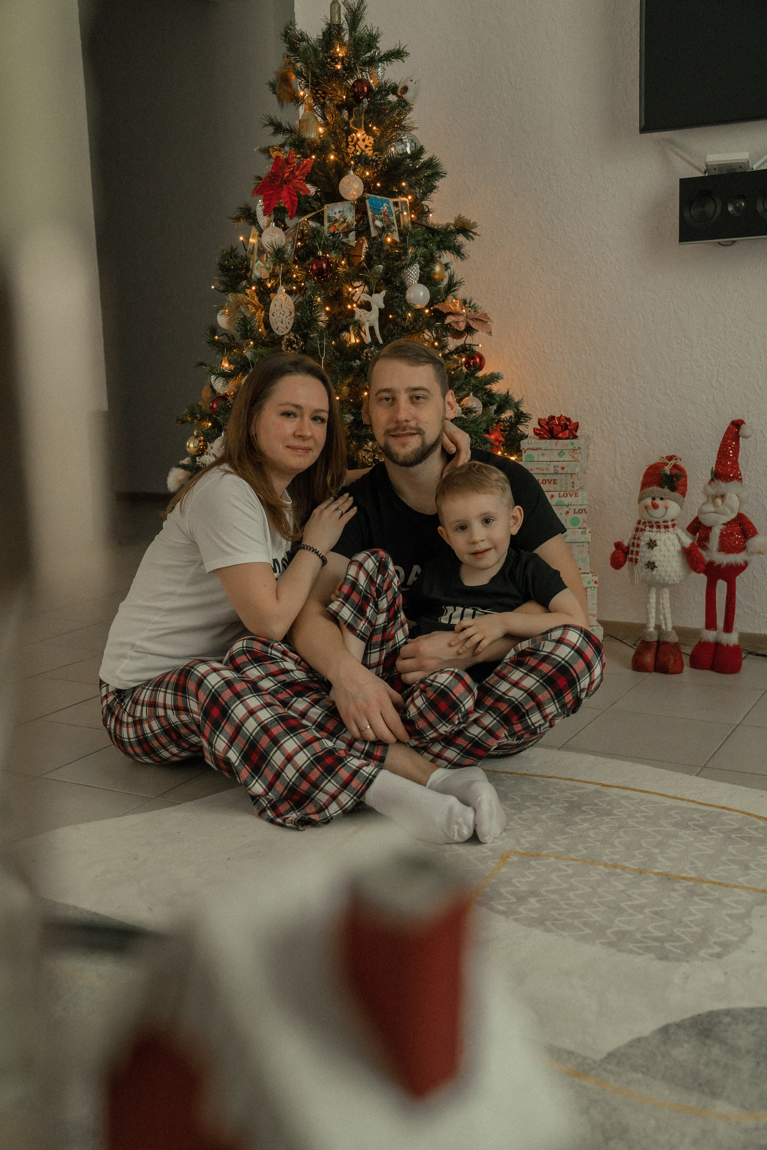 Домашняя фотосессия в пижамах. Семейный фотограф Екатеринбург Татьяна Девятых