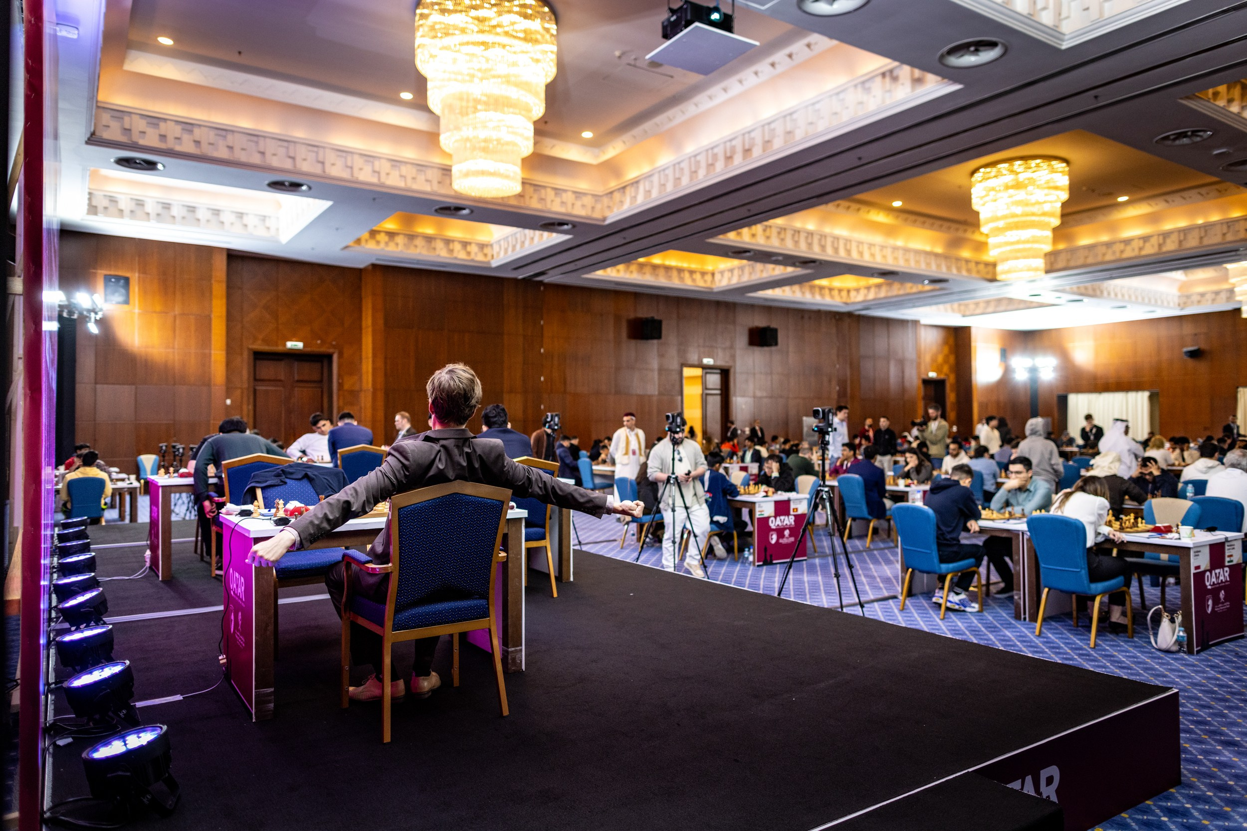 2024.12.03 Qatar Masters Open 2024 — Round1. Фотограф Анна Штурман (репортажная съёмка любых событий и мероприятий) Anna Shtourman photographer