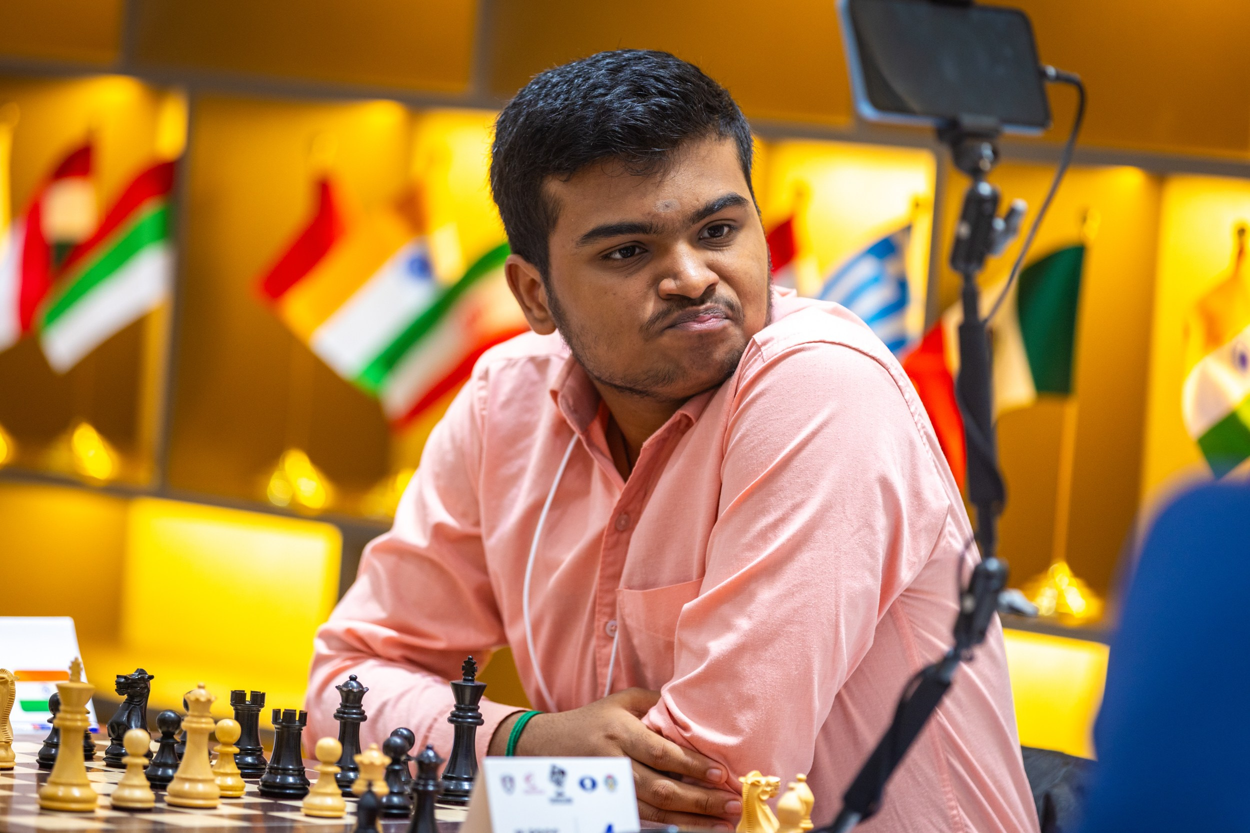 2025.08.27 1st. FUJAIRAH GLOBAL Chess Championship — Round4. Фотограф Анна Штурман (репортажная съёмка любых событий и мероприятий) Anna Shtourman photographer