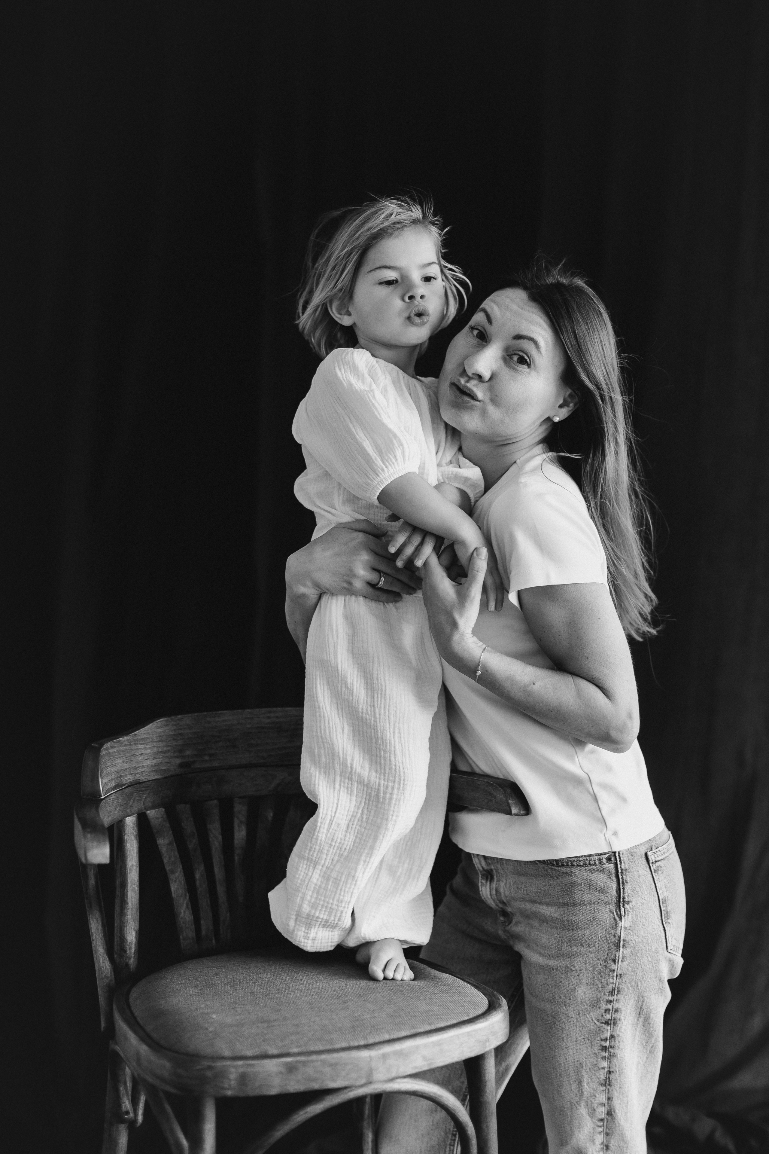 Мама и девочки. Евгения Пелипас