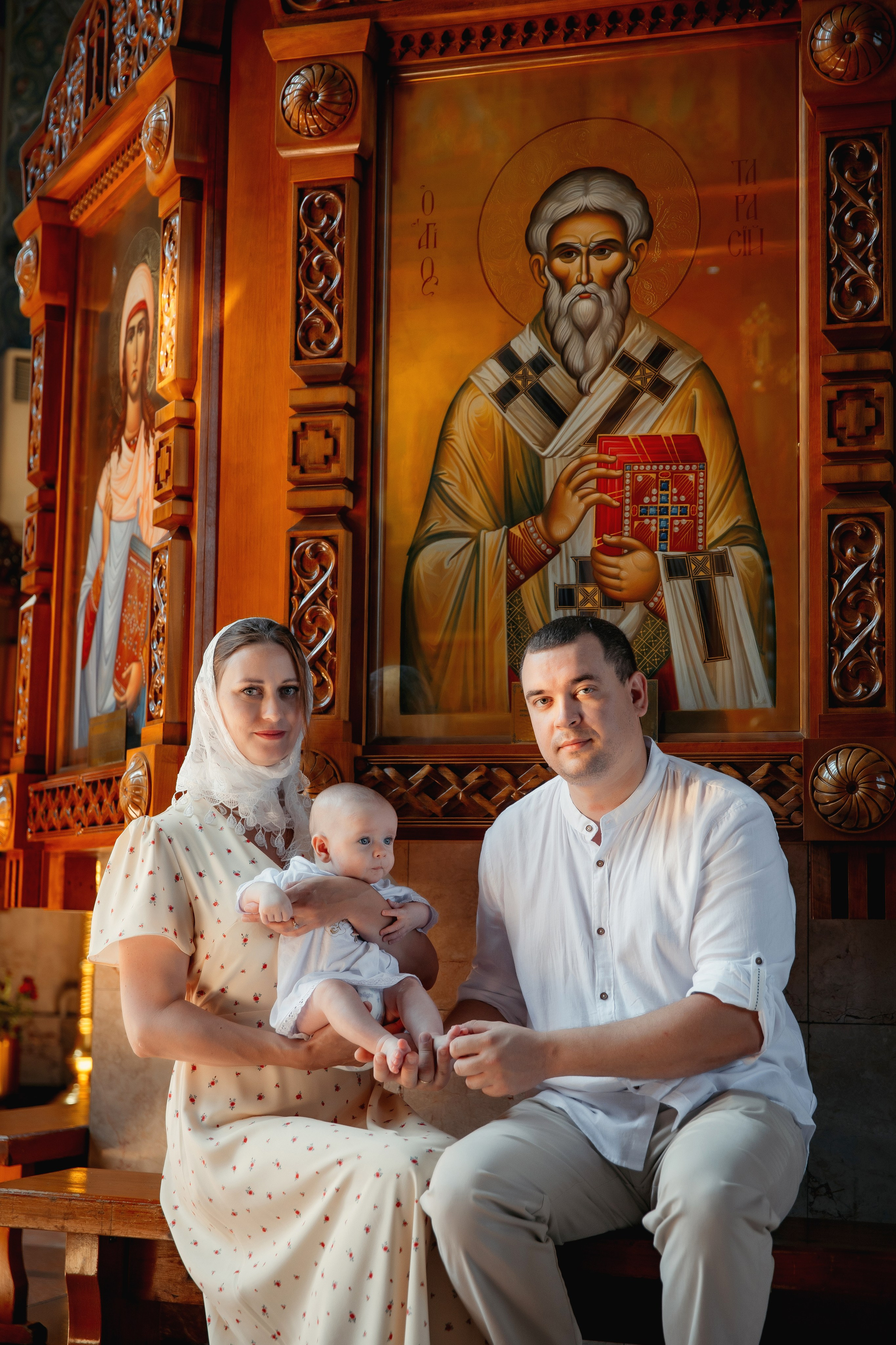 Таинство Крещения Михаила. Свадебный и Семейный Фотограф в Краснодаре