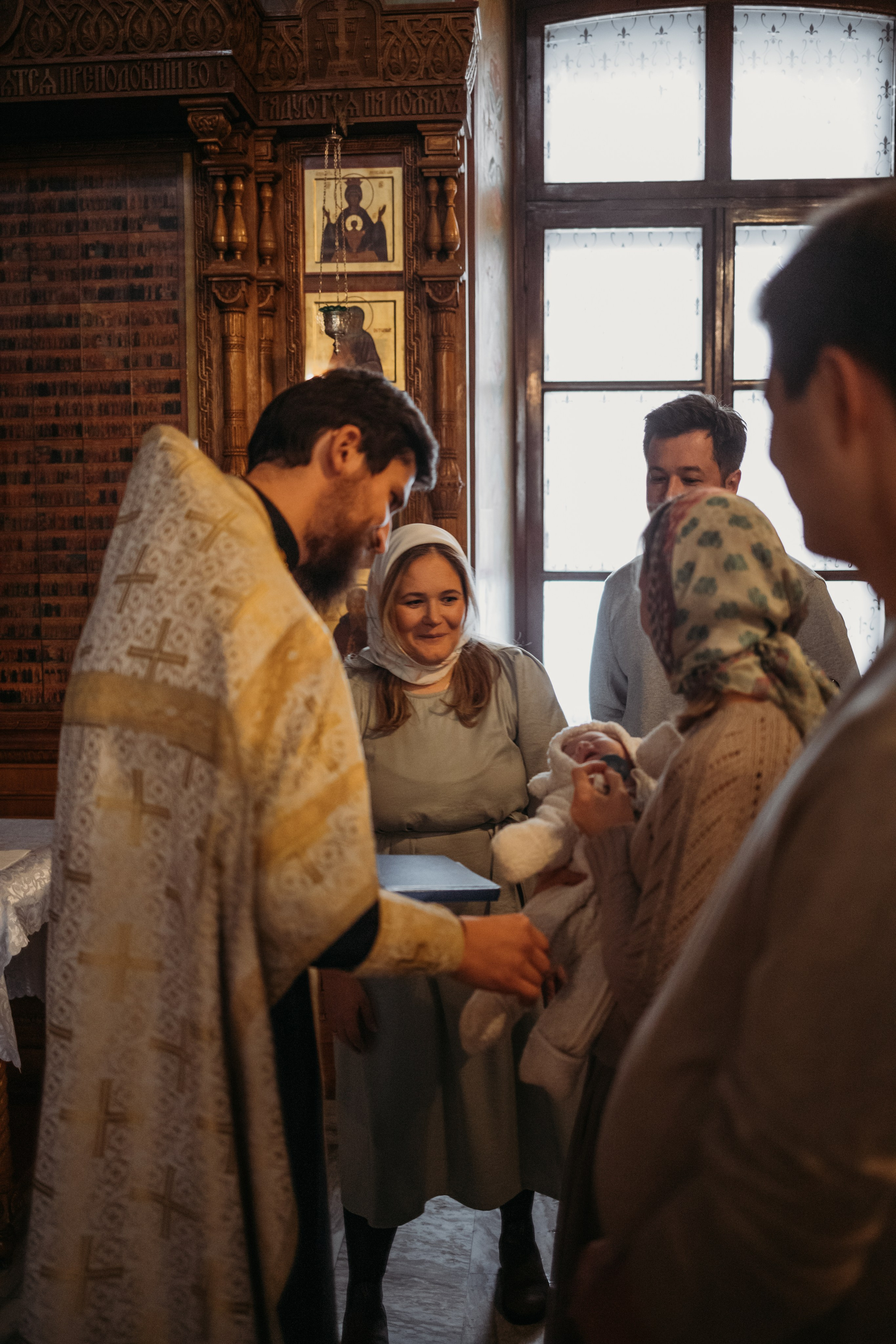 Крещение Тимофея. Семейный и детский фотограф в Москве Александра Нараевская