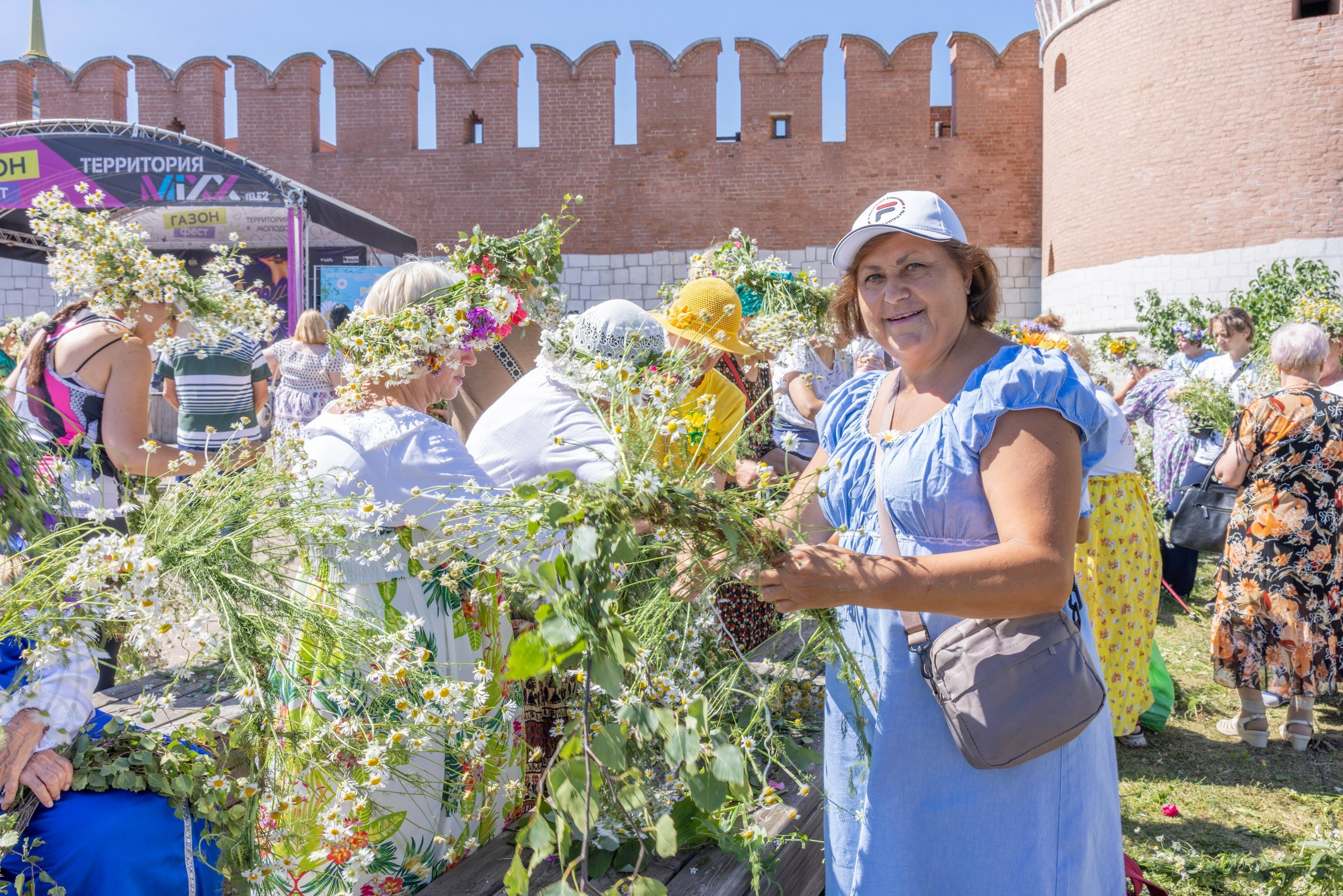 Фестиваль «Ромашковый хоровод». Северная ходьба. Фотограф в Туле Крупский АнДРей. Фотостудия «КАДР71» в Туле