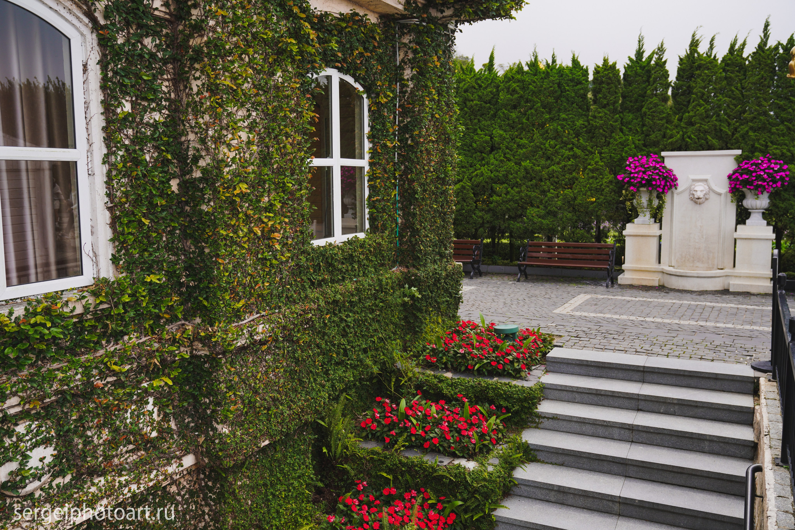 Ба На Хилс Руки Бога Золотой мост. Фотограф Сергей Кишкель Дананг Нячанг Фукуок