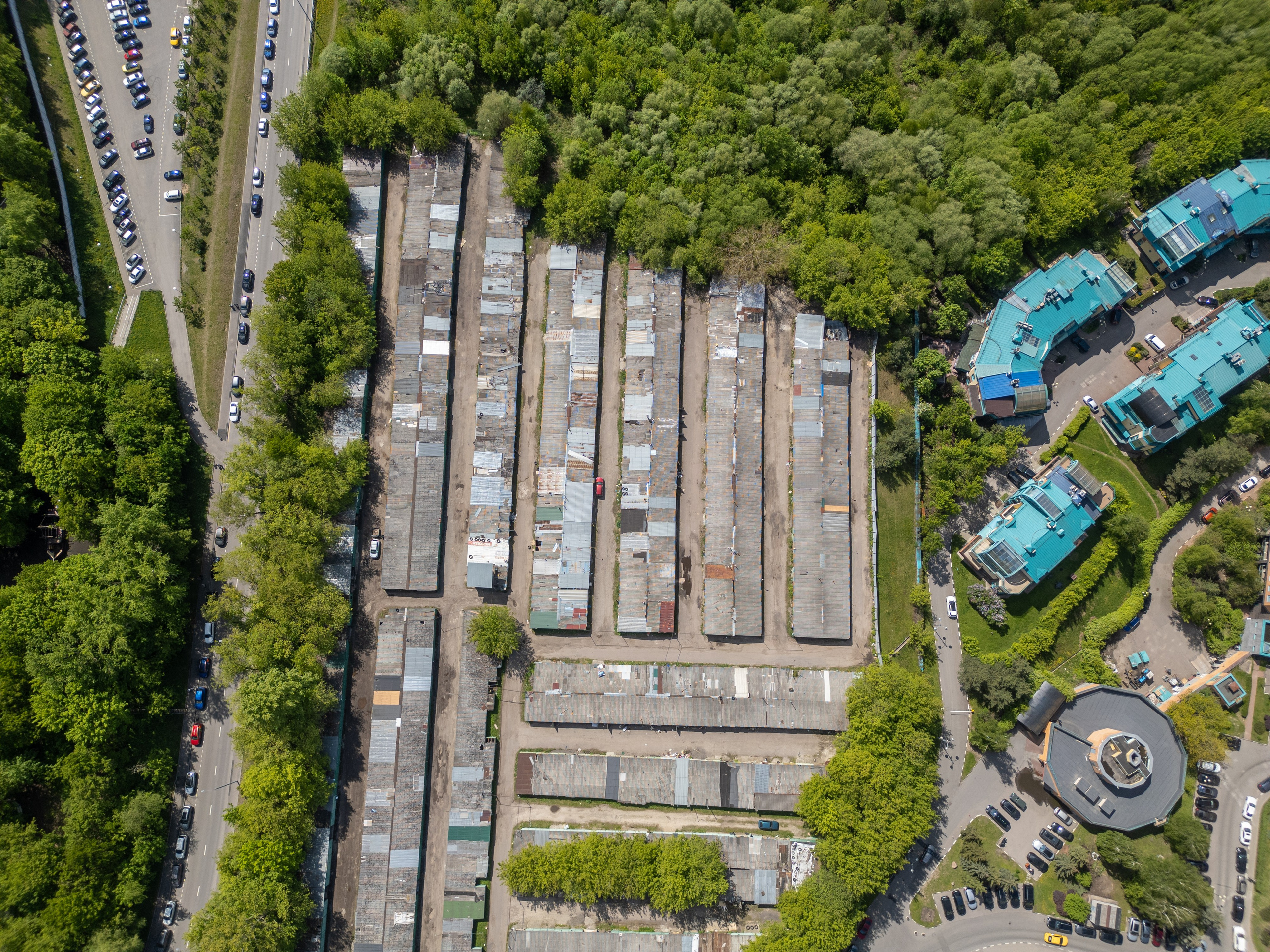 Aerial shoots in architecture. Professional photographer Alexey Nikitin in Moscow