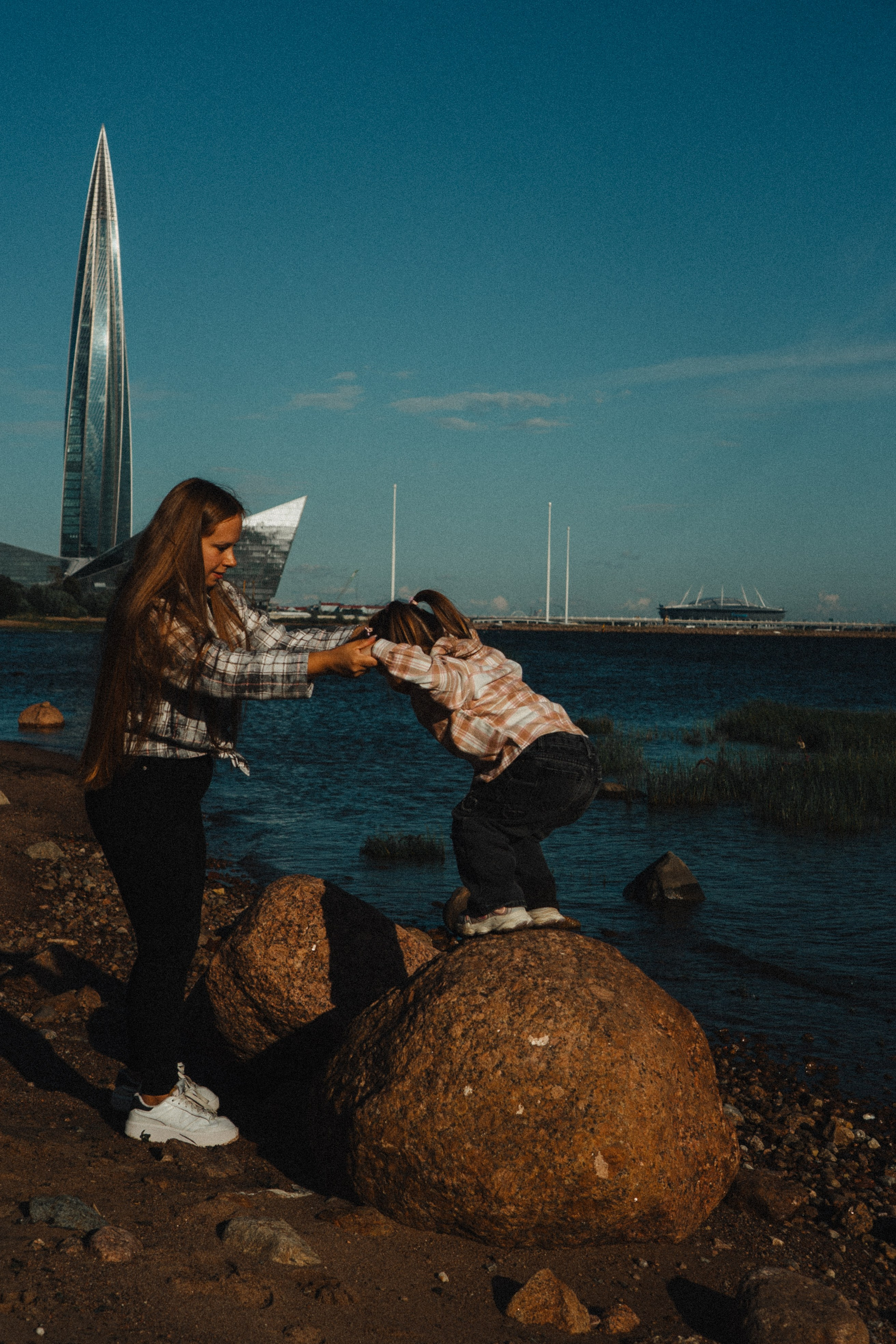 МАМА И ДОЧКА НА ФИНСКОМ ЗАЛИВЕ. Профессиональный фотограф, Санкт-Петербург — Виктория Богомолова