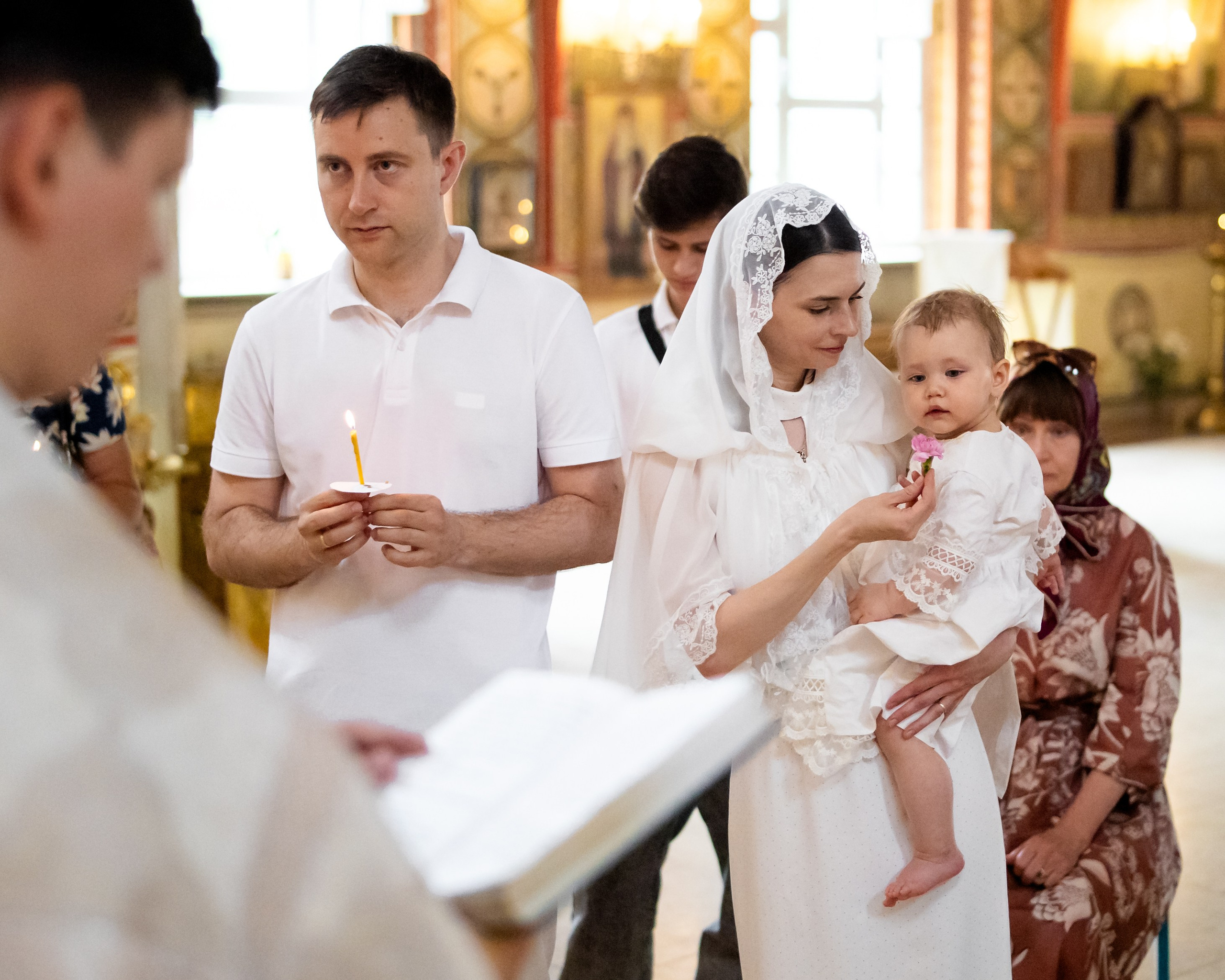 Крещение Евангелины. Уникальный фотограф на крещение и венчание. Москва