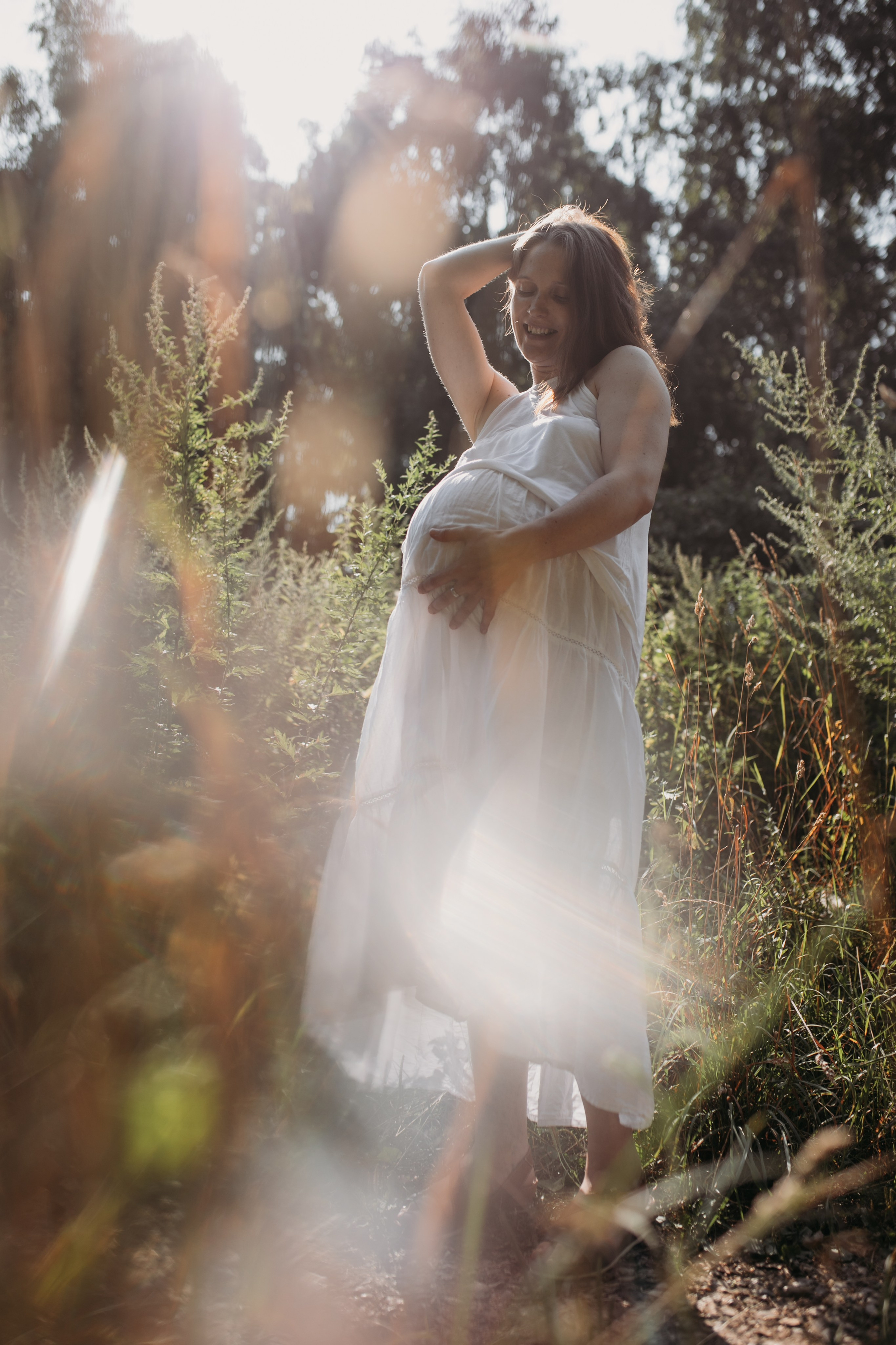 Фотосессия для беременных летом. Фотограф Лебедева Наталья