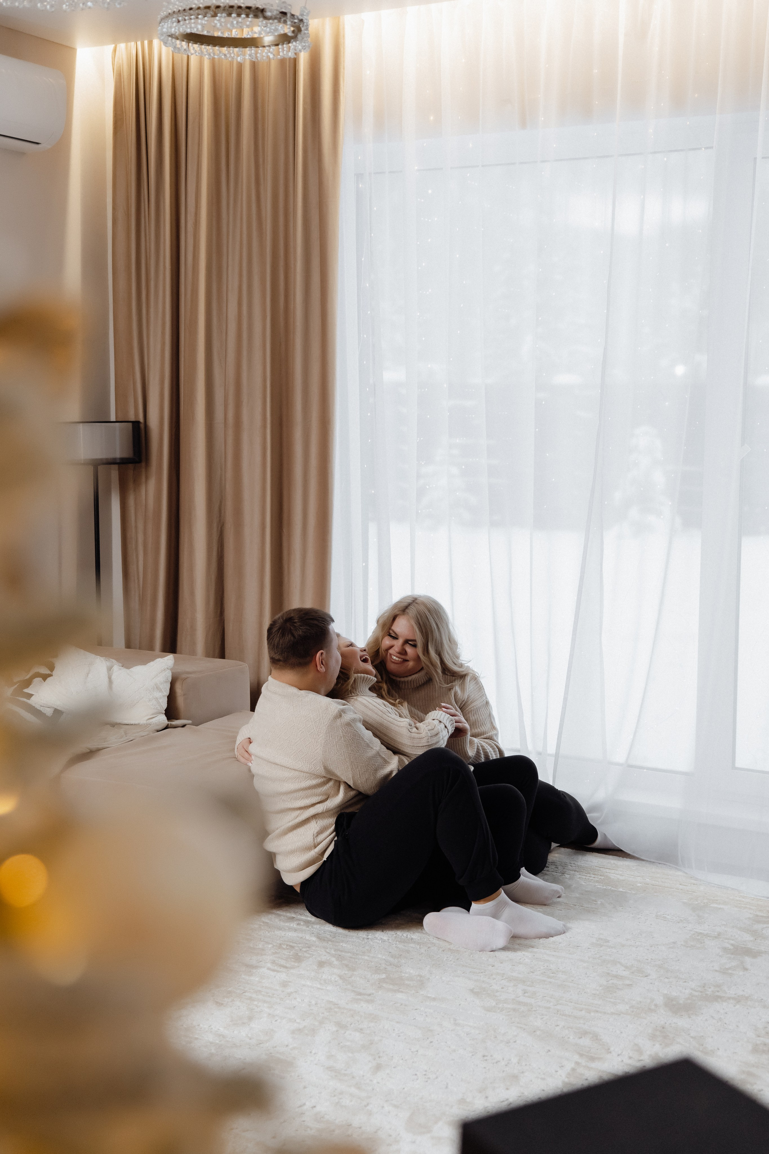 Домашняя новогодняя. Семейный и свадебный фотограф в Челябинске Мария Леонтьева