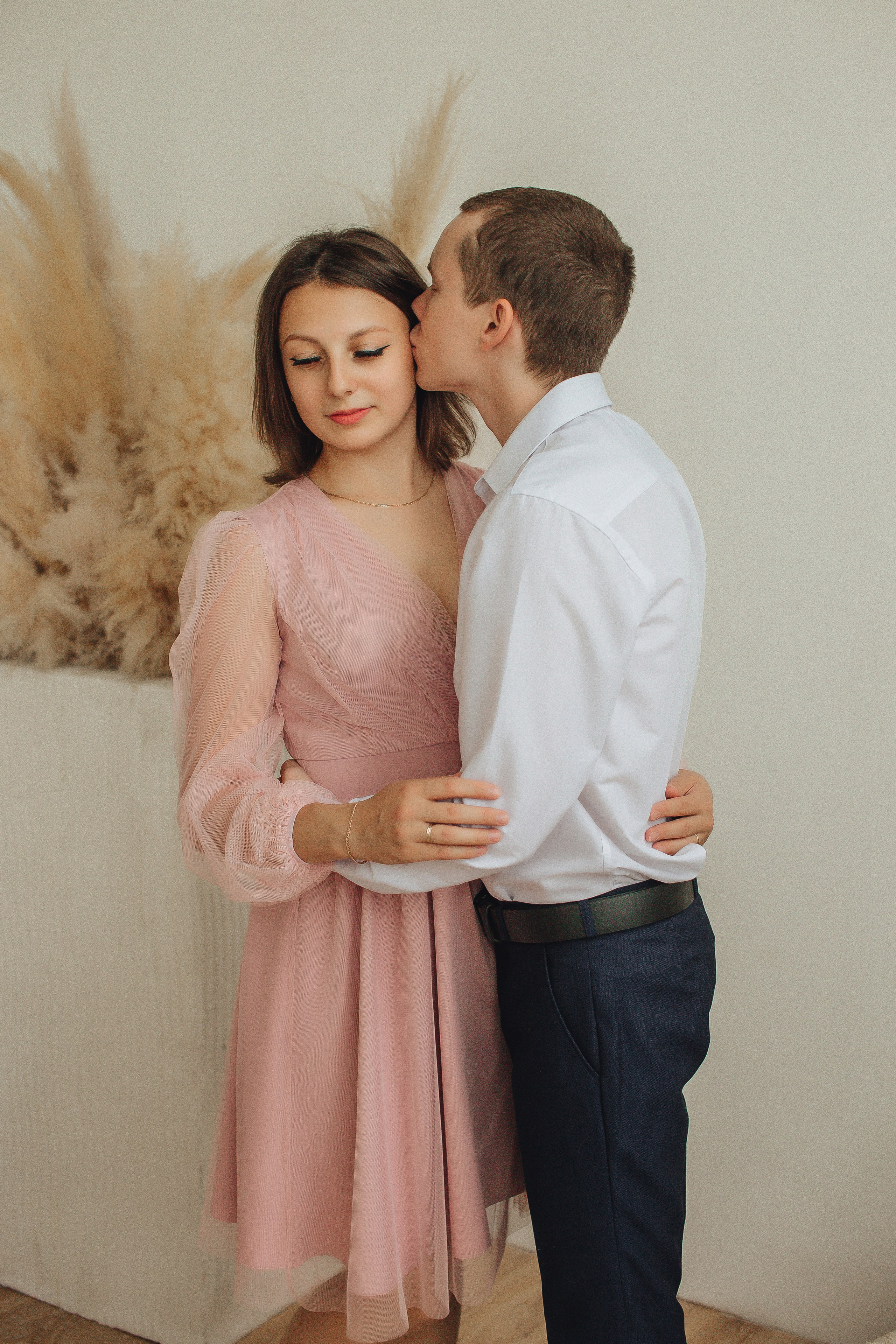 Алина + Коля + Алиса. Студия. Свадебный и семейный фотограф Пушкин Царское Село СПБ Питер Санкт-Петербург и Рязань Ольга Козлова