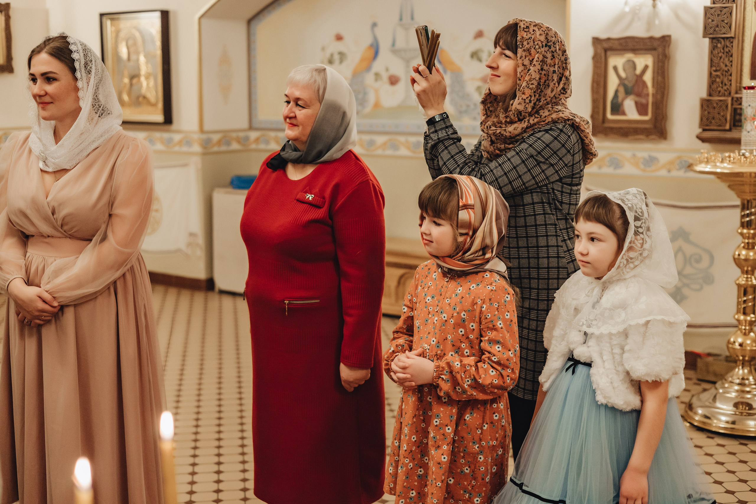 Крещение Анны. Свадебный и семейный фотограф Пушкин Царское Село СПБ Питер Санкт-Петербург и Рязань Ольга Козлова