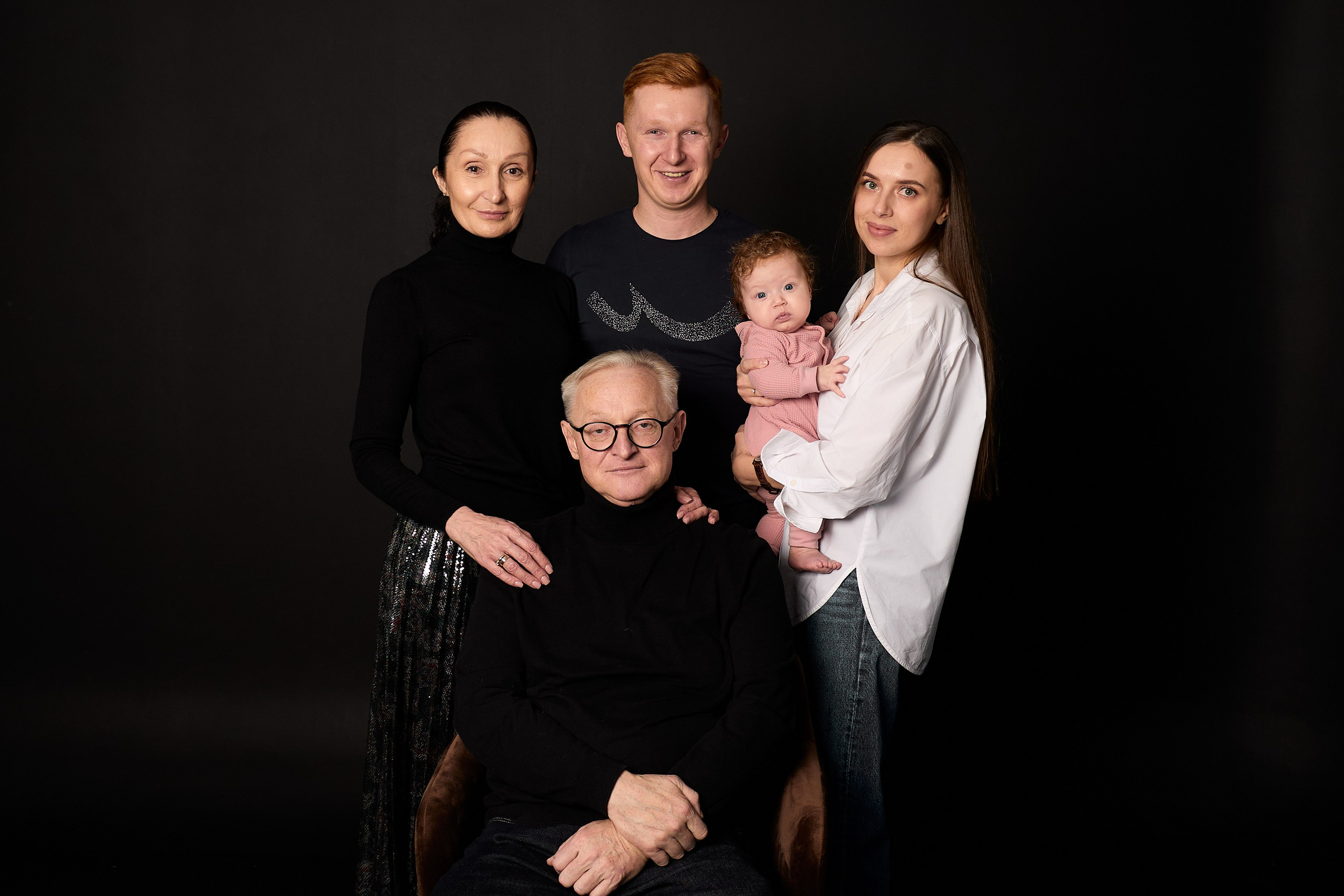 3 поколения. Портретный фотограф Евгений Денисов