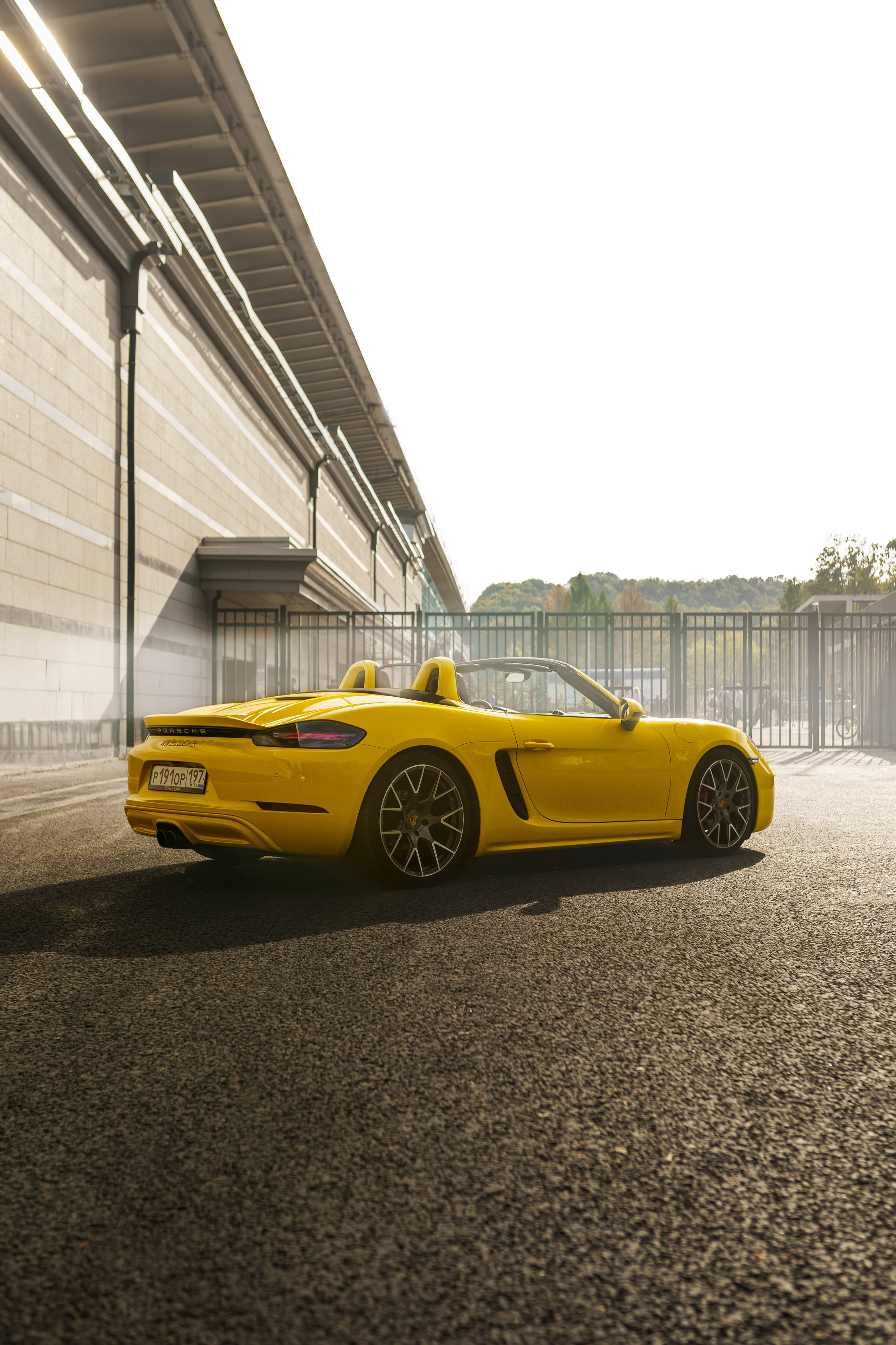 Porsche 718 Boxster S. Автомобильный фотограф в Москве | Базилев Александр