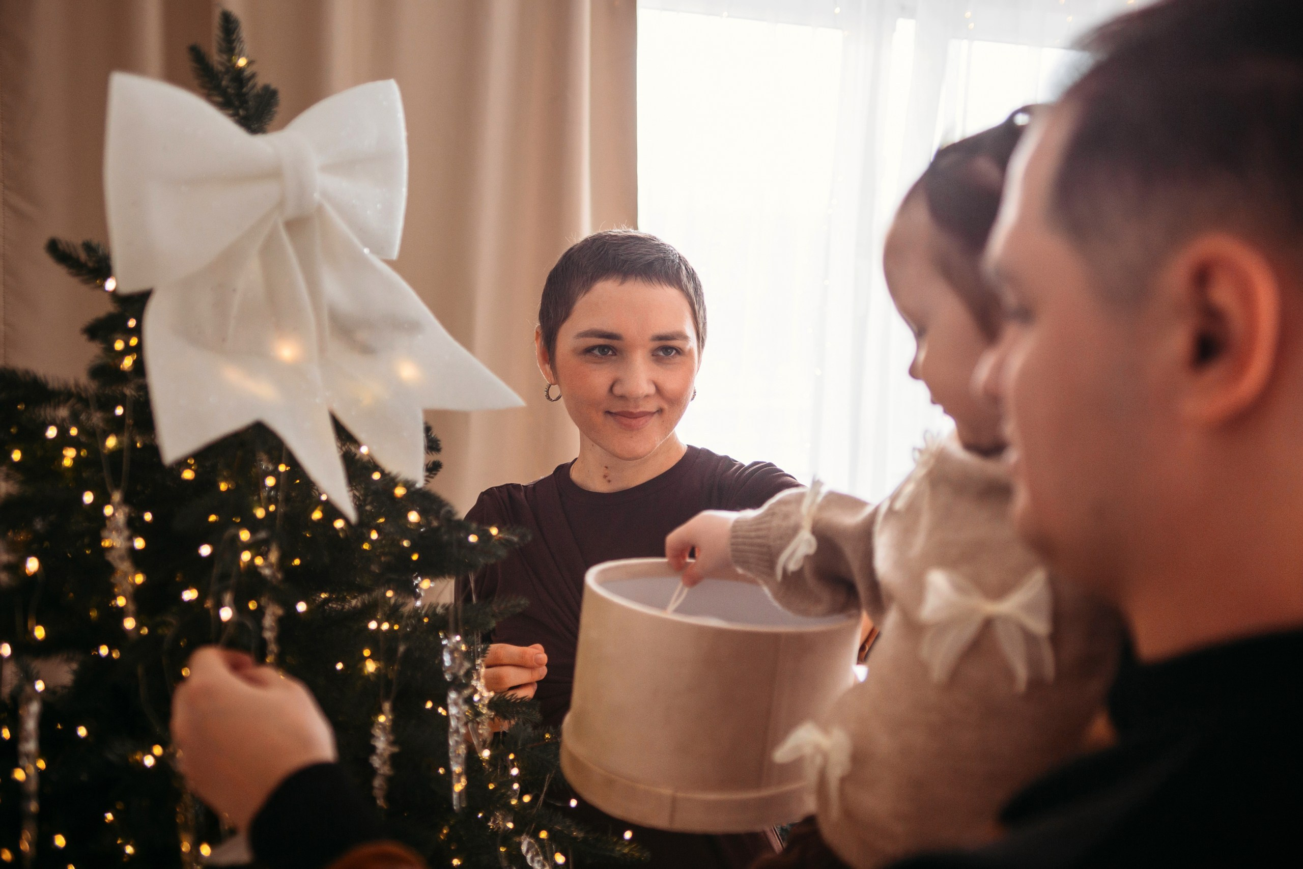 Новогодние домашние съемки. Семейный фотограф Марина Платонова