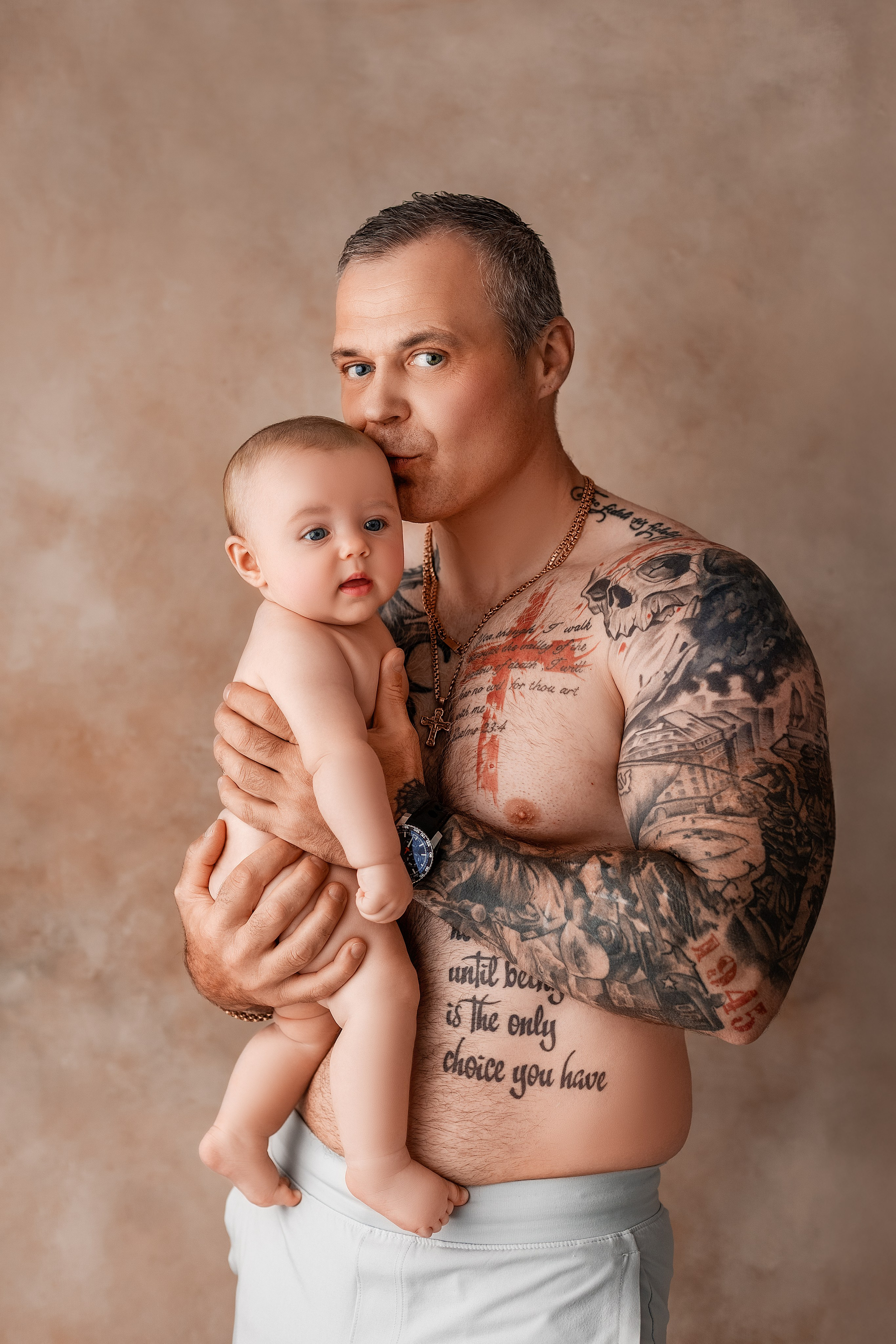 Милена и семья, 5 месяцев. Фотограф новорожденных в Нижнем Новгороде Надежда Кадылкина