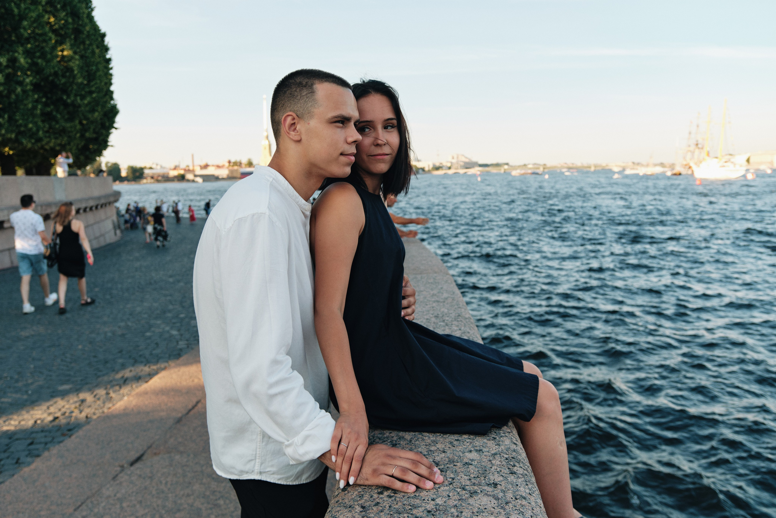 Фотосессия на набережной в Питере