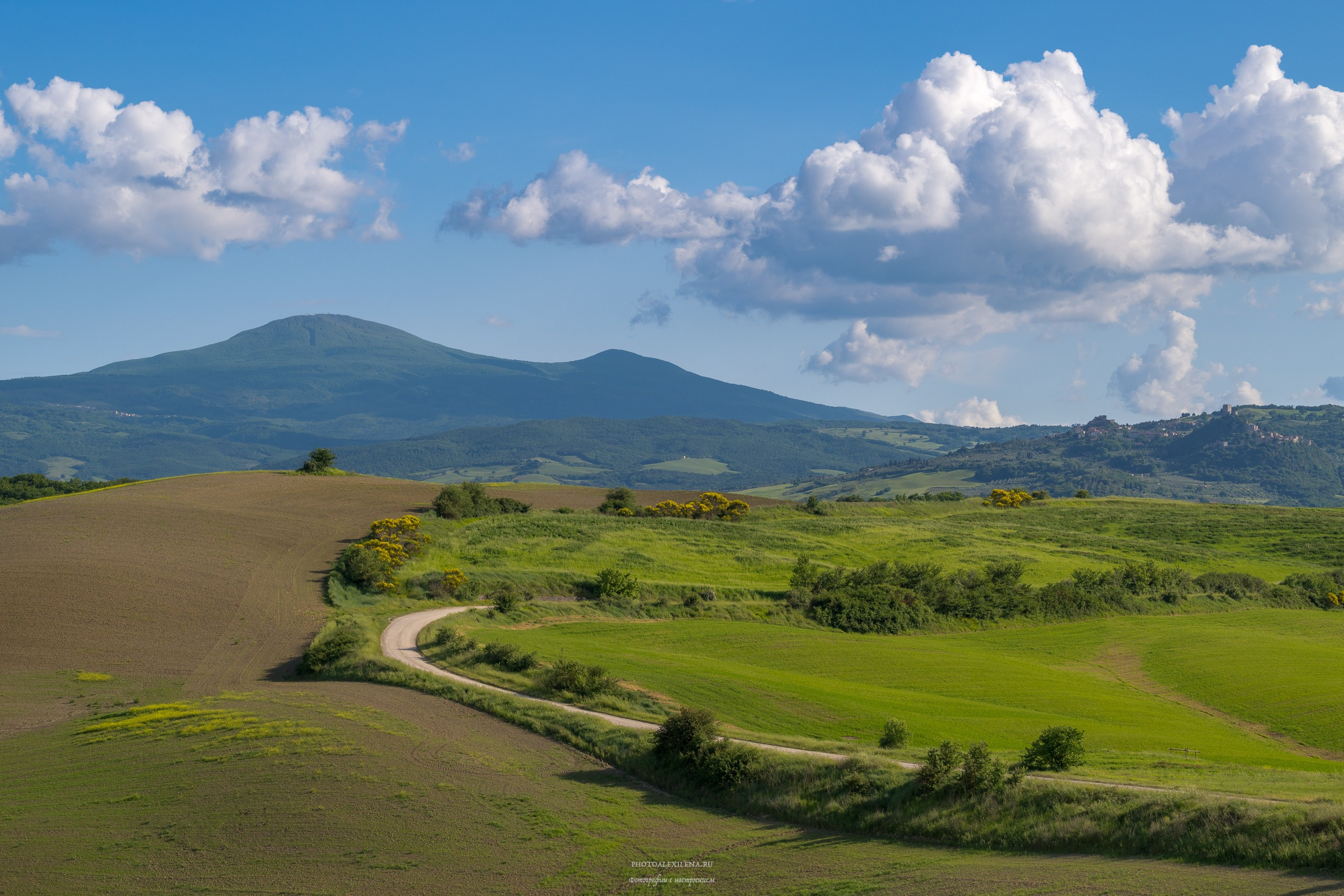 Долина Валь д’Орча-сердце Тосканы. Авторские стильные фотокартины
