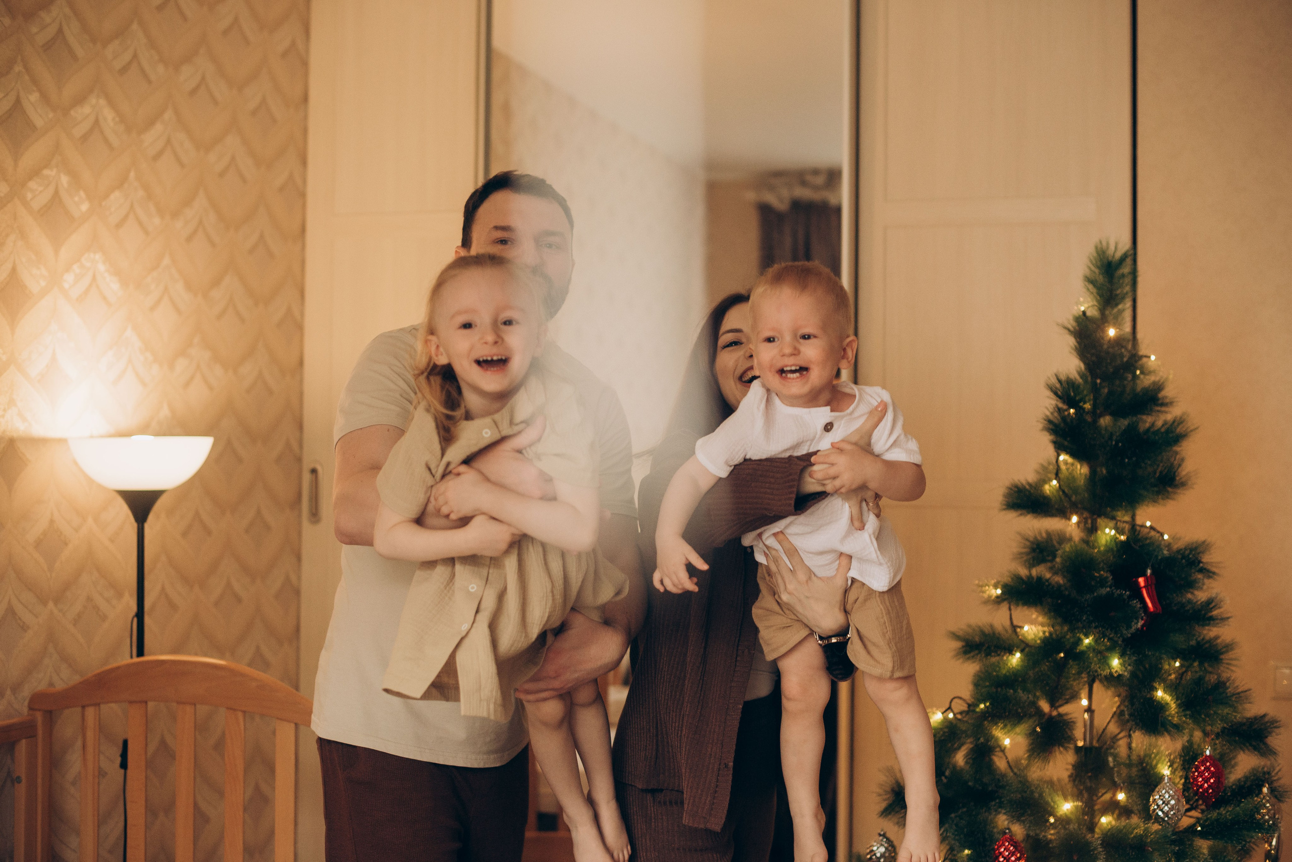 Домашние новогодние истории. Семейный фотограф в Домодедово и Москве Елена Пичугина