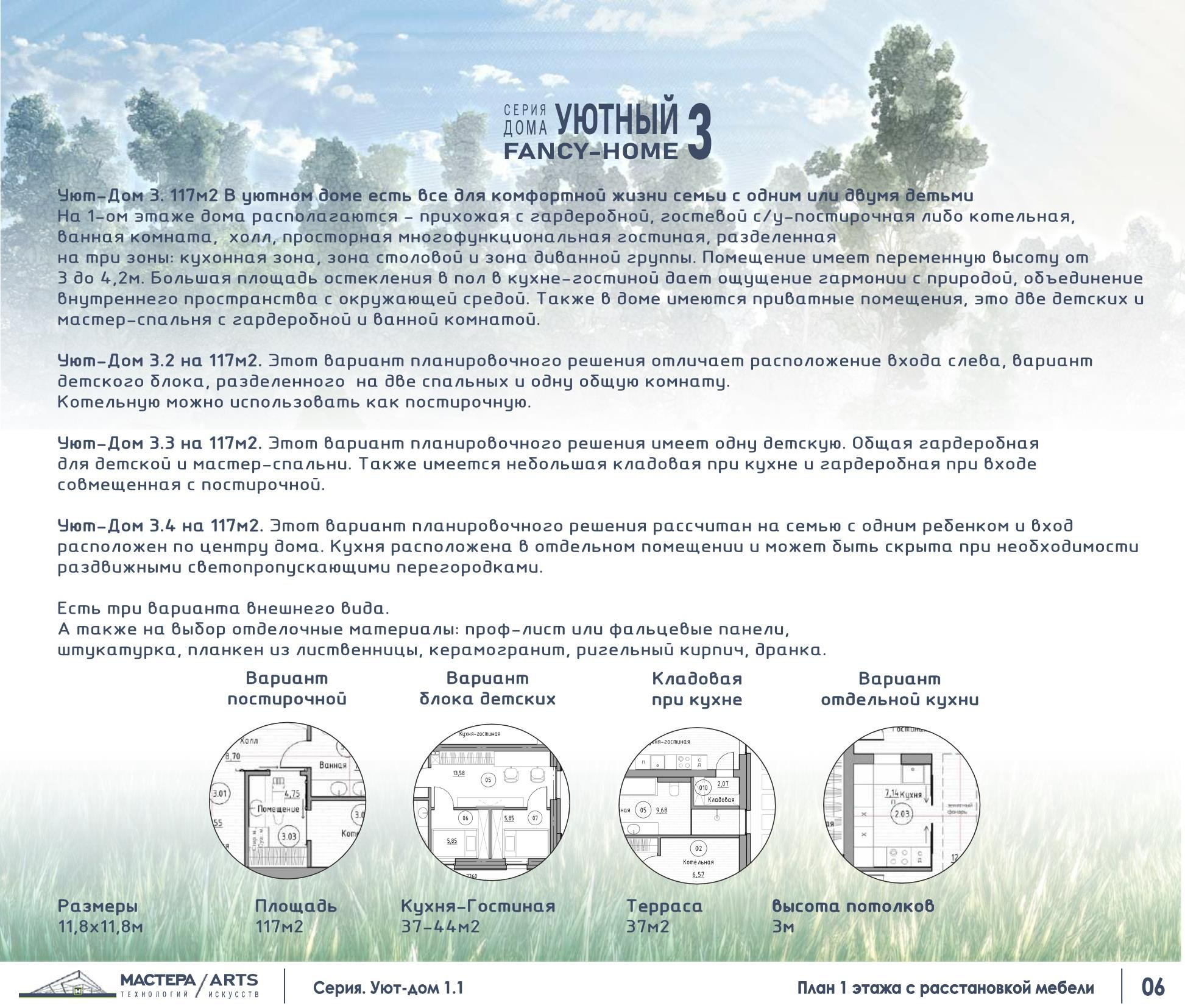 Серия mini Уютный Fancy-Home. SPace F/A