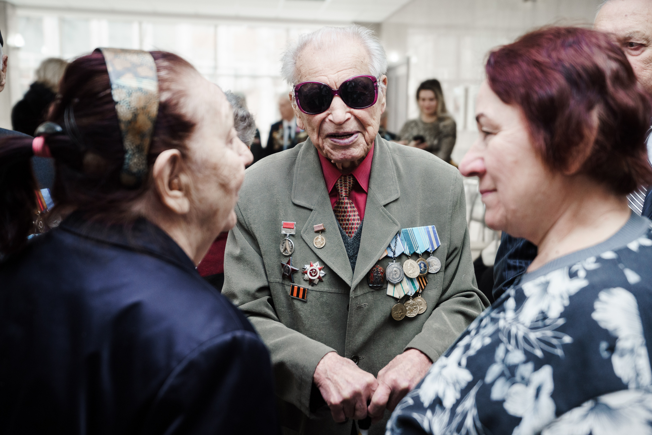 Встреча Ветеранов Великой Отечественной Войны. Репортажный фотограф Сергей Сажин г. Ярославль