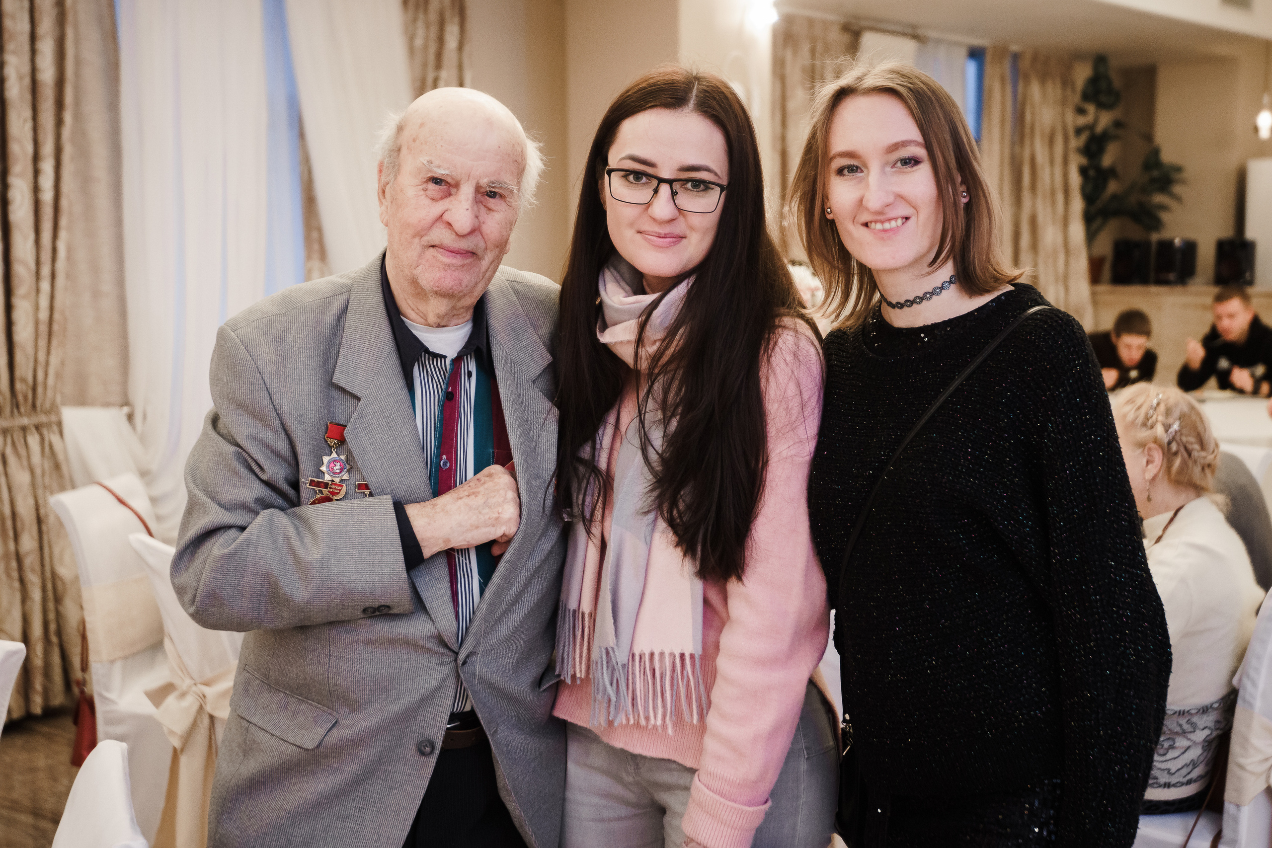 Встреча Ветеранов Великой Отечественной Войны. Репортажный фотограф Сергей Сажин г. Ярославль