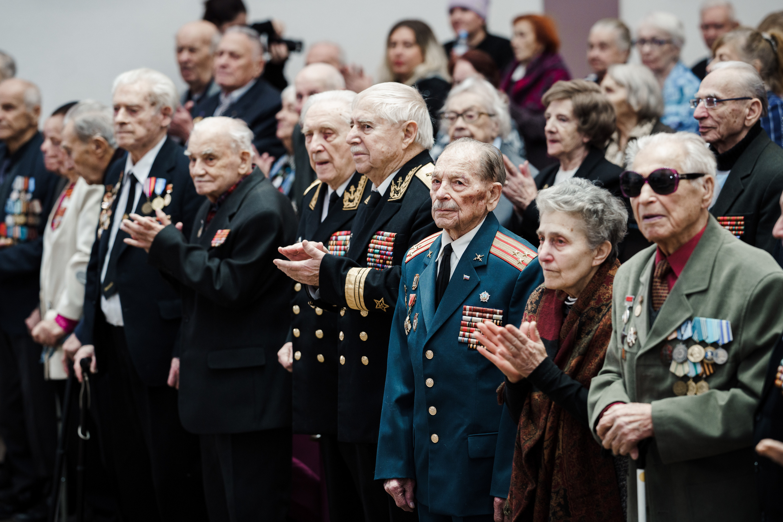 Встреча Ветеранов Великой Отечественной Войны. Репортажный фотограф Сергей Сажин г. Ярославль