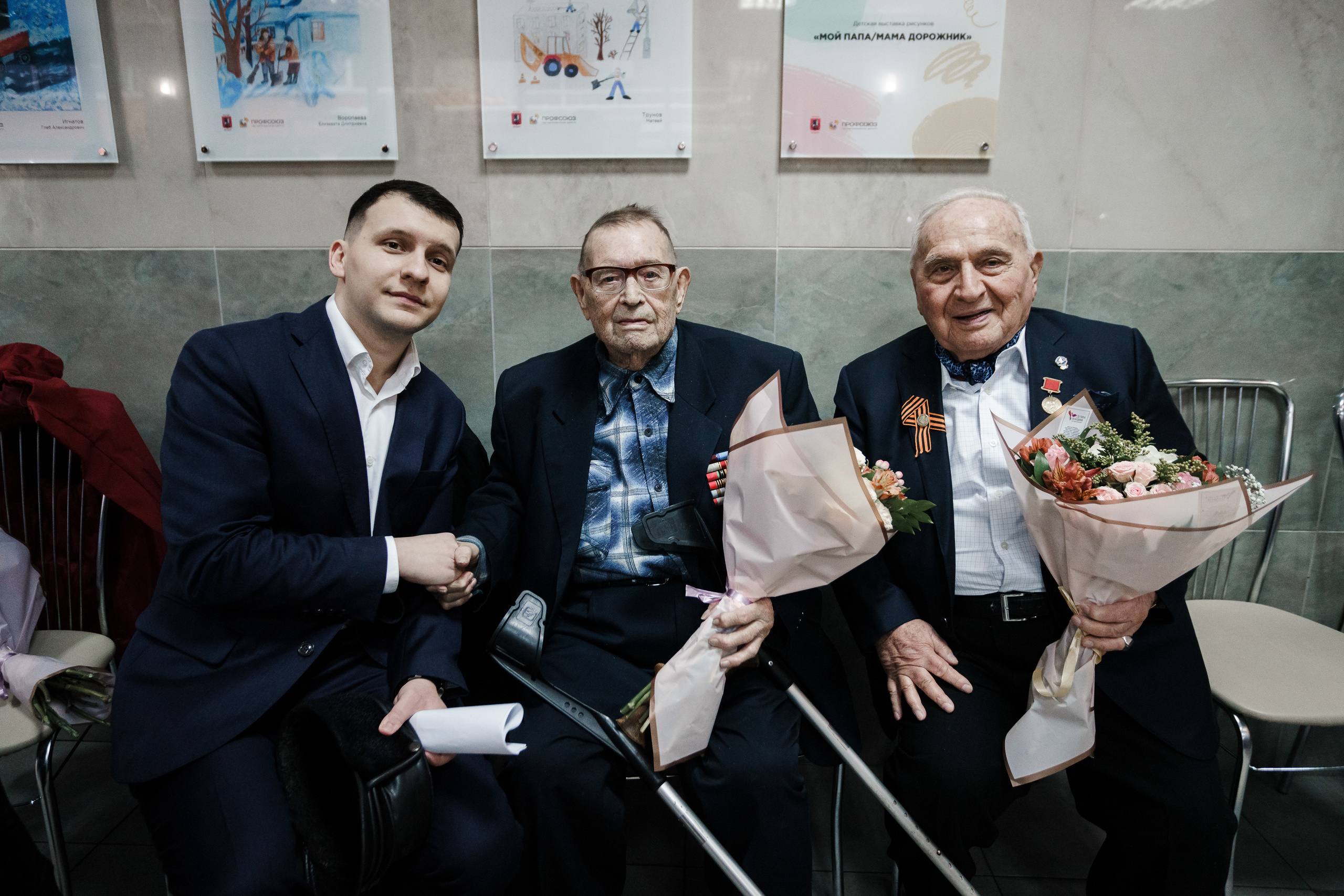 Встреча Ветеранов Великой Отечественной Войны. Репортажный фотограф Сергей Сажин г. Ярославль