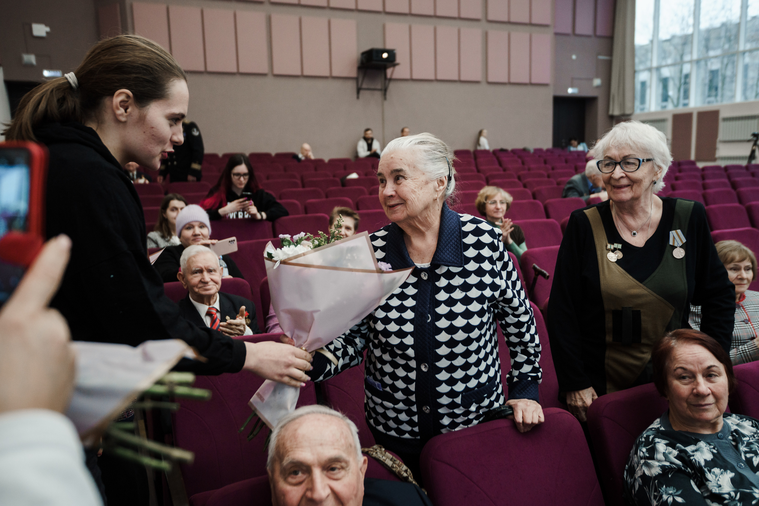 Встреча Ветеранов Великой Отечественной Войны. Репортажный фотограф Сергей Сажин г. Ярославль